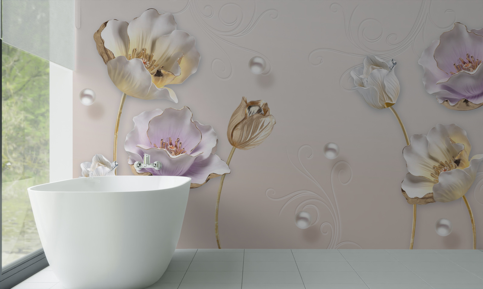 Fototapeta tenké púčiky na mäkkom chrbte