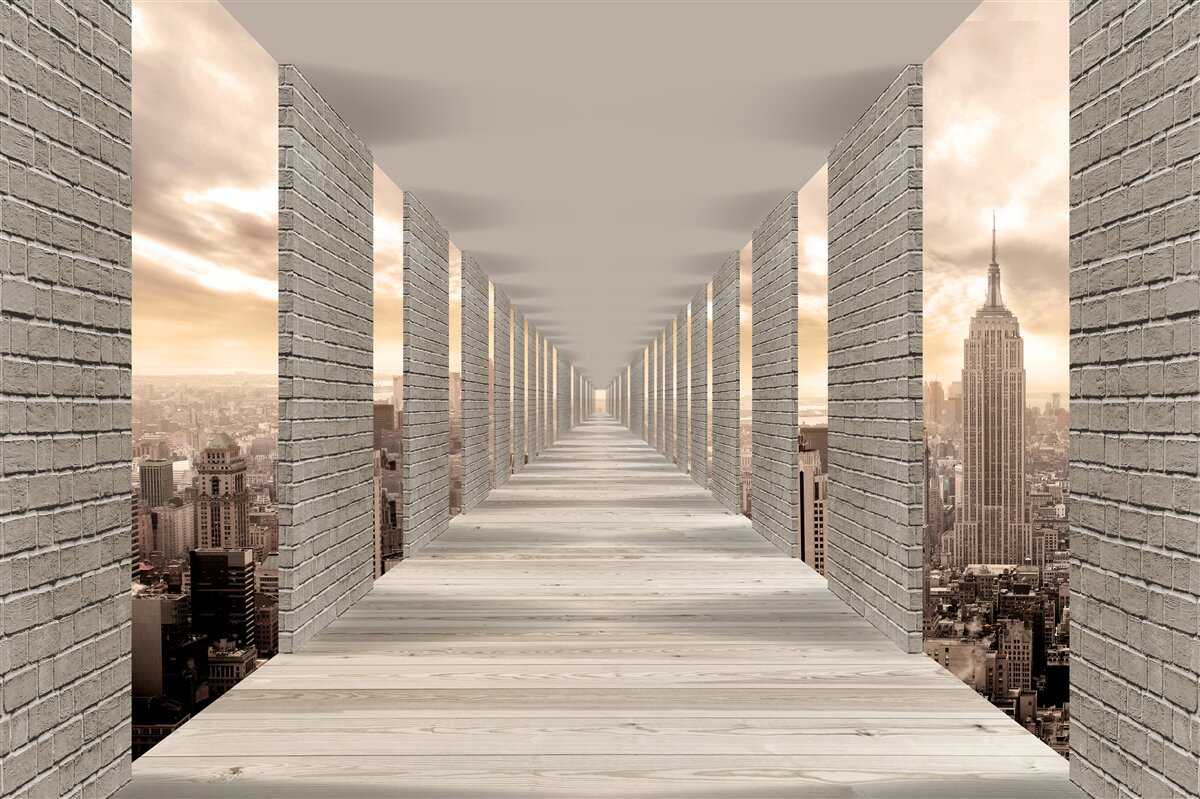 Fototapeta tunel v New Yorku