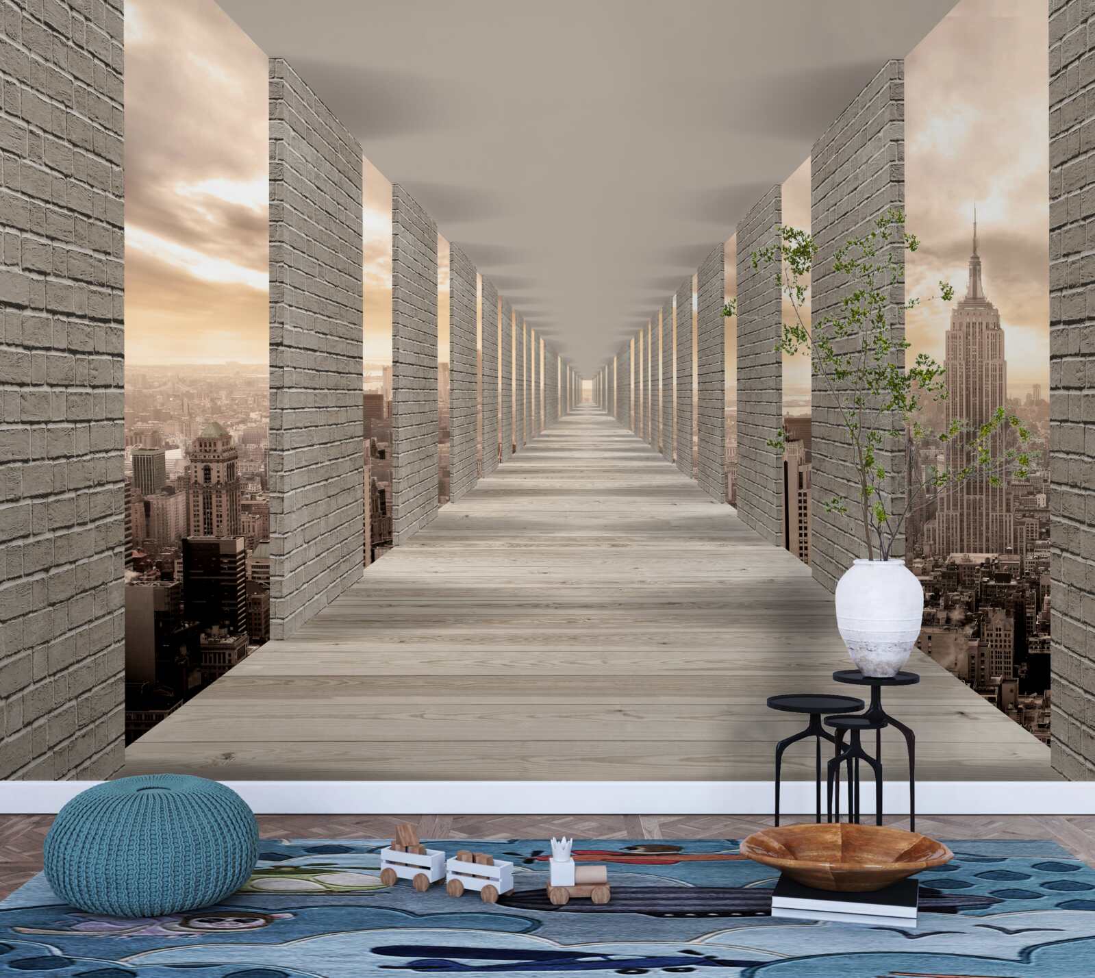 Fototapeta tunel v New Yorku