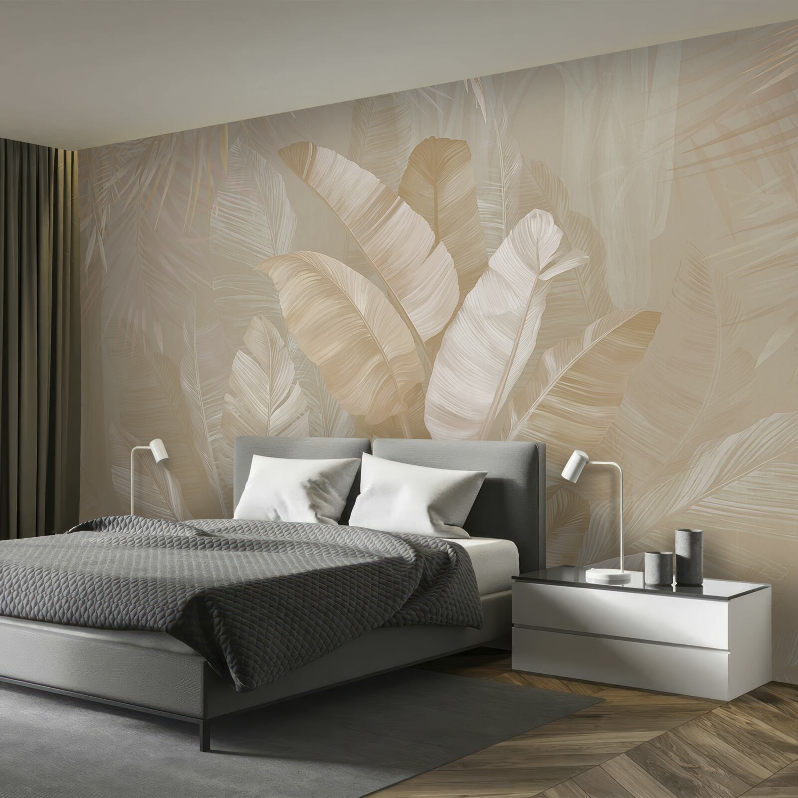 Fototapeta rozmanitosť tropických listov