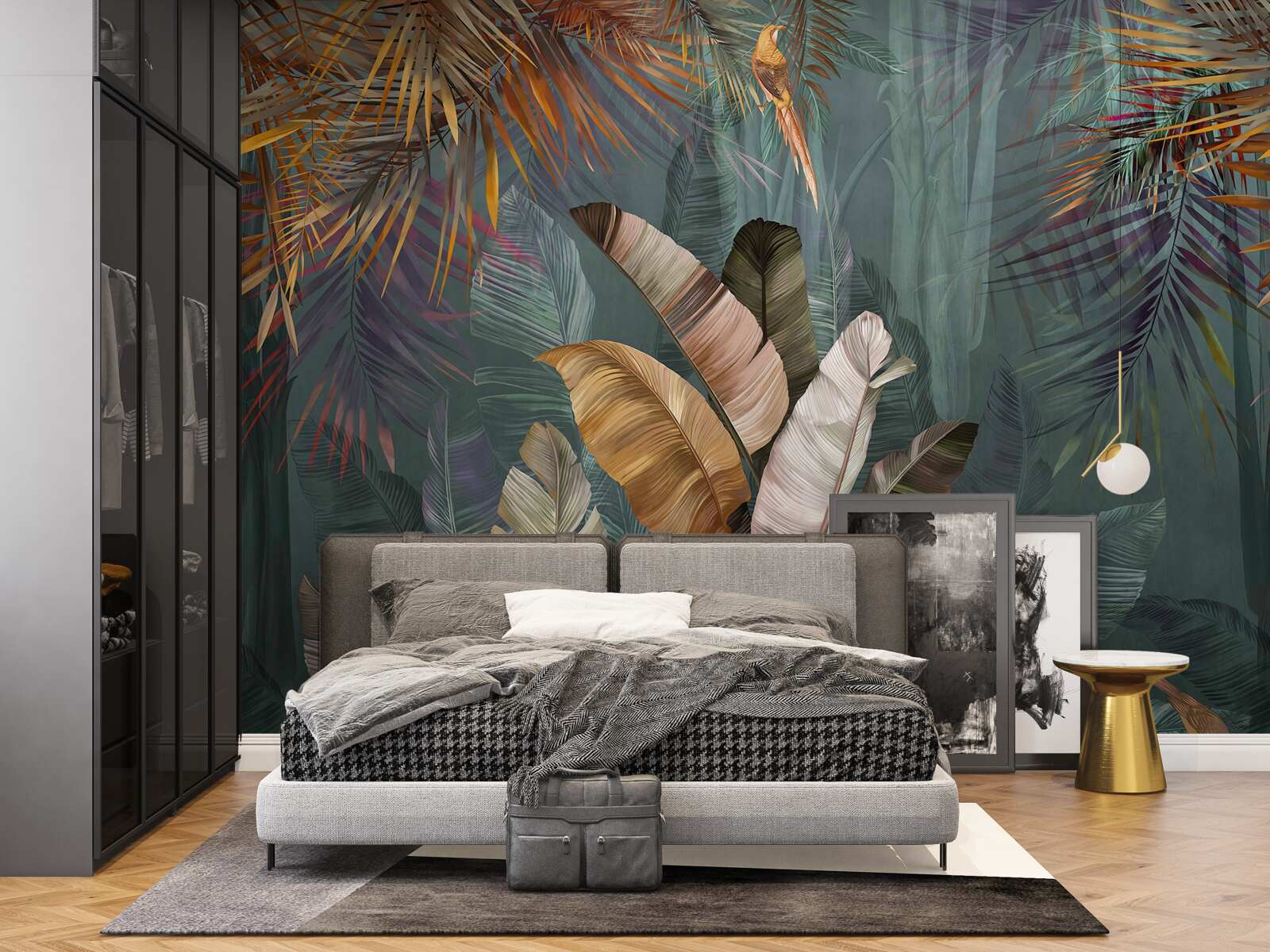 Fototapeta v trópoch listy vážia toľko ako jemné perie