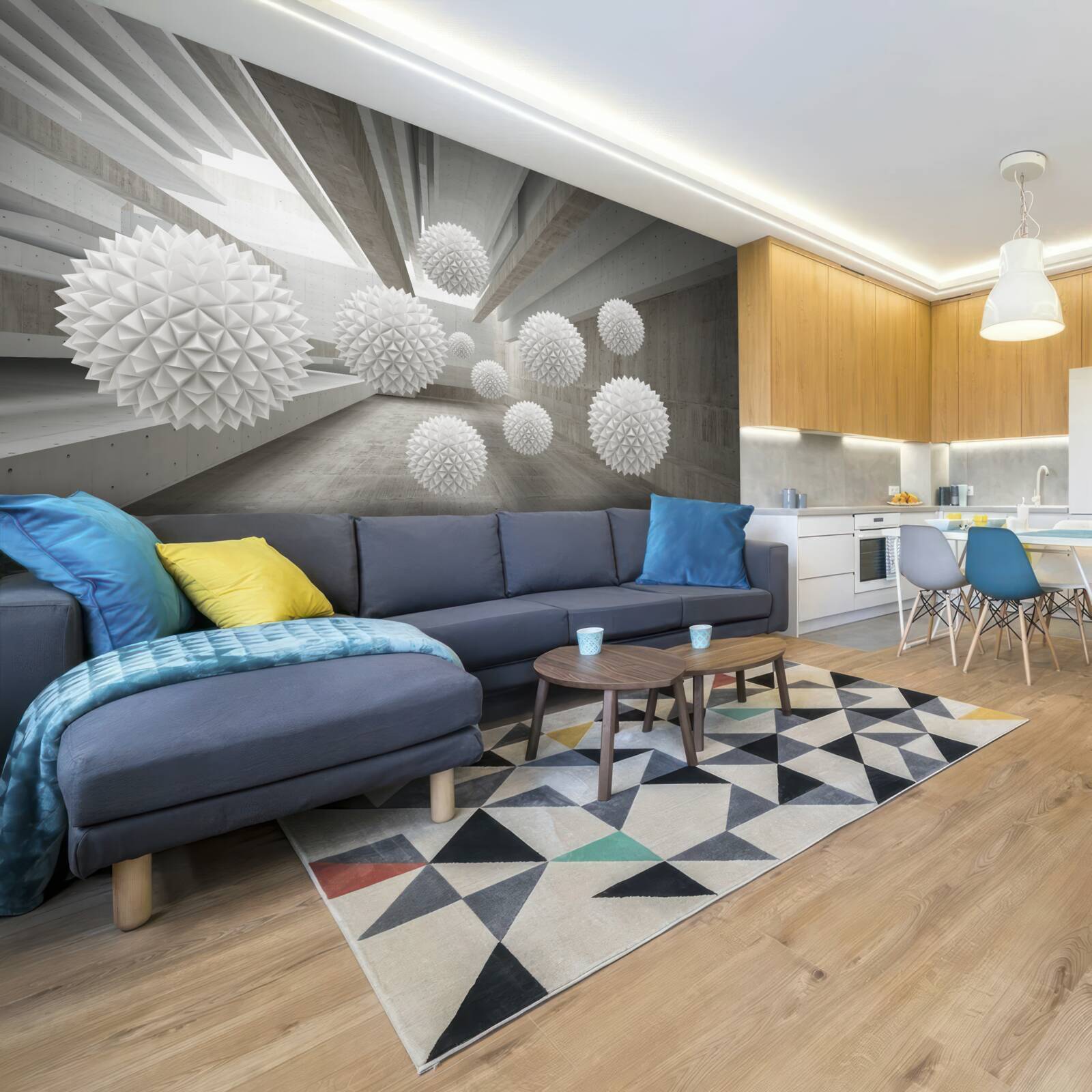 Fototapeta nekonečno volá do svojich náručia balóny