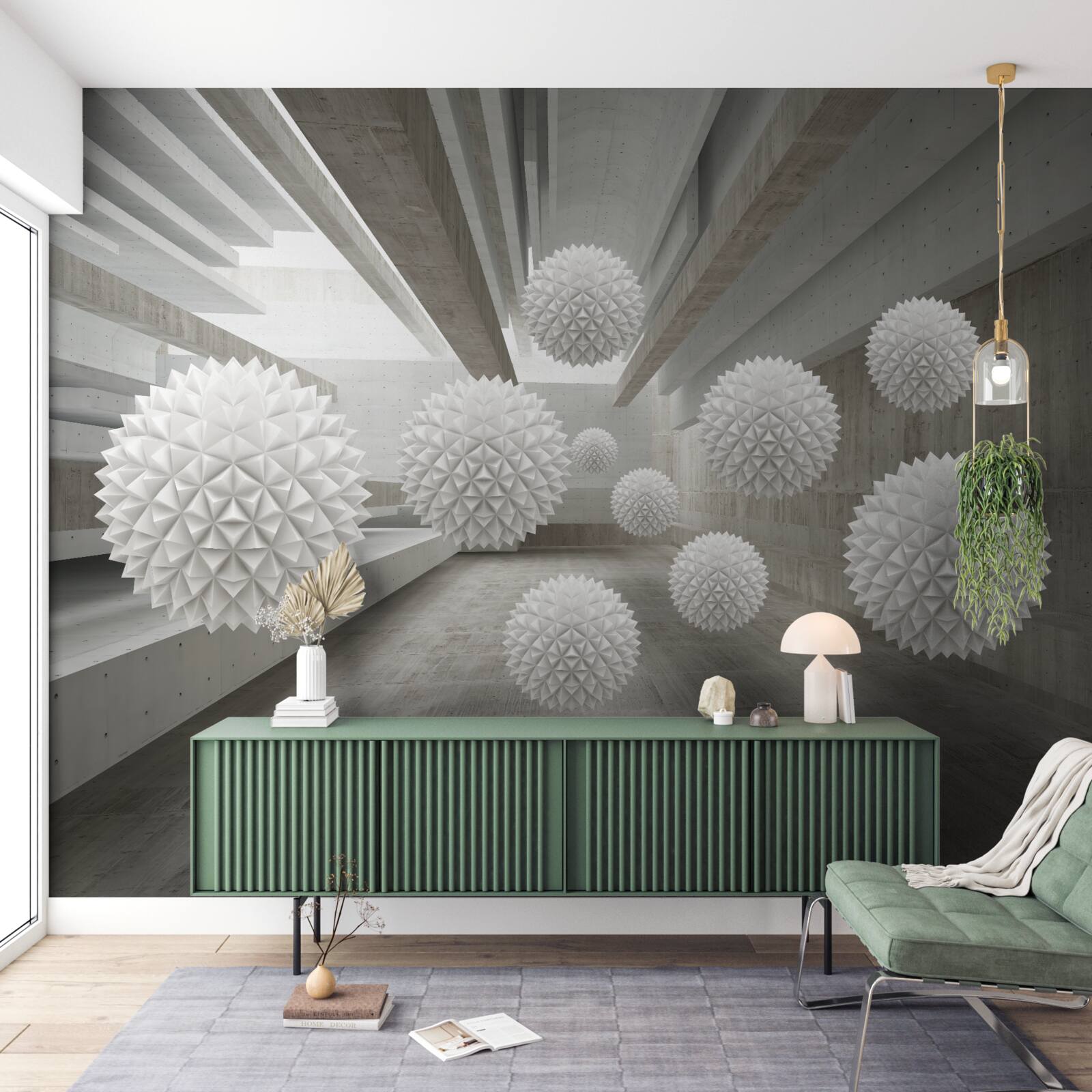 Fototapeta nekonečno volá do svojich náručia balóny