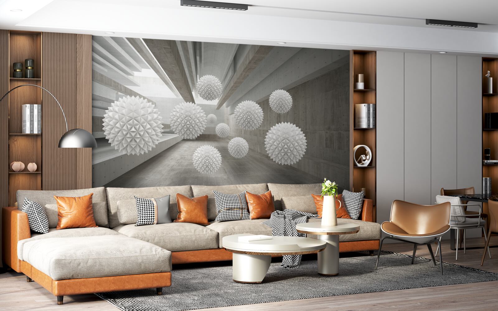 Fototapeta nekonečno volá do svojich náručia balóny