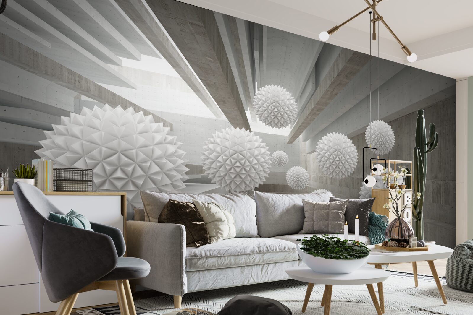 Fototapeta nekonečno volá do svojich náručia balóny