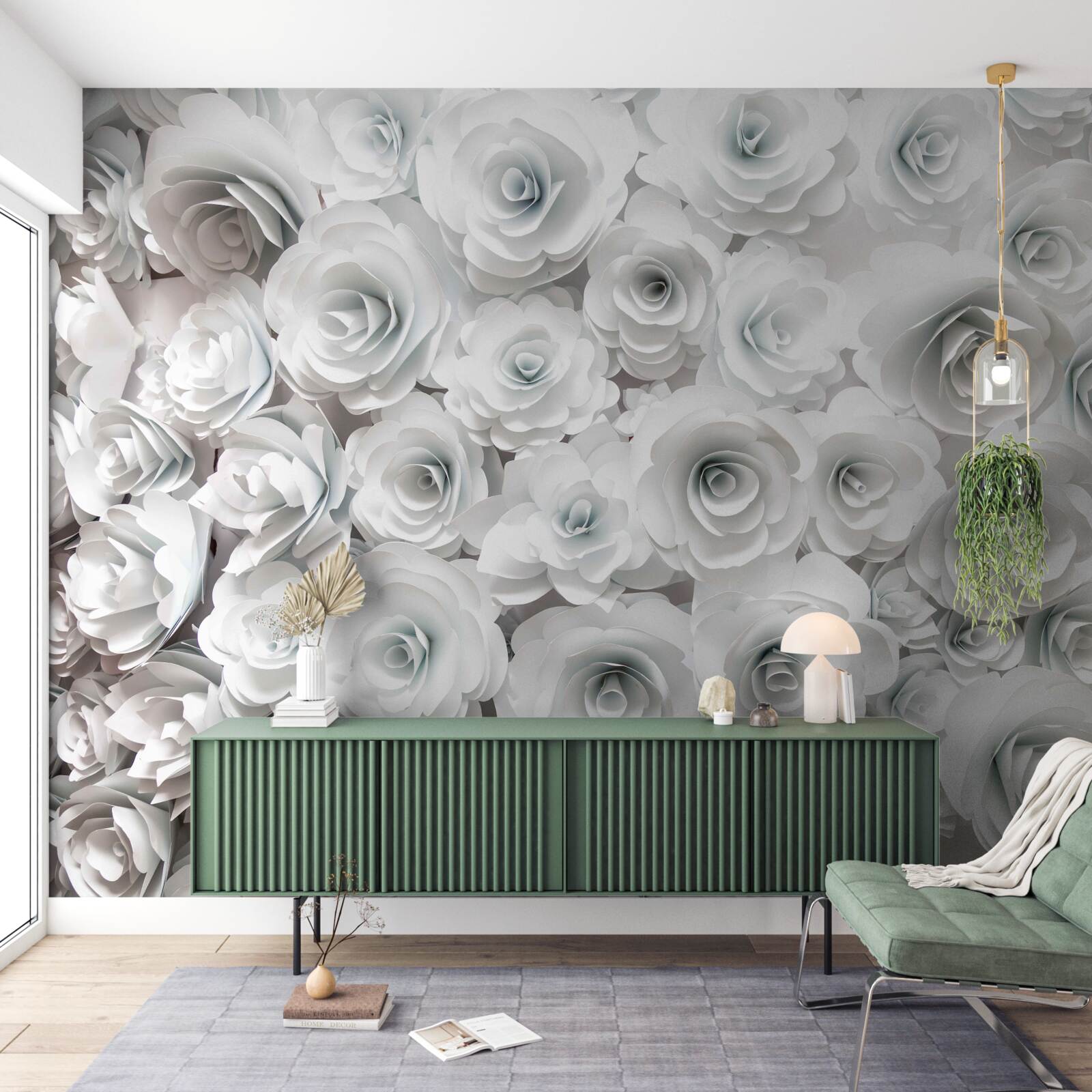 Fototapeta zloženie jasných kvetov