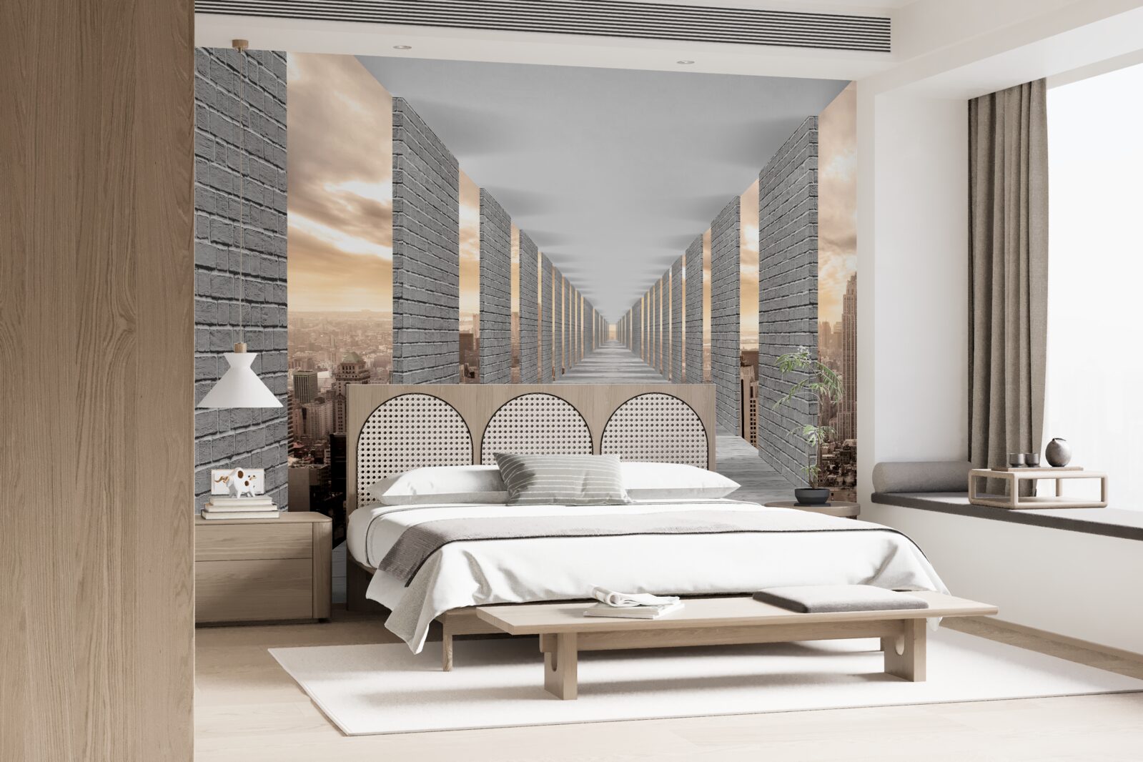 Fototapeta trojrozmerný tunel miznúci v diaľke