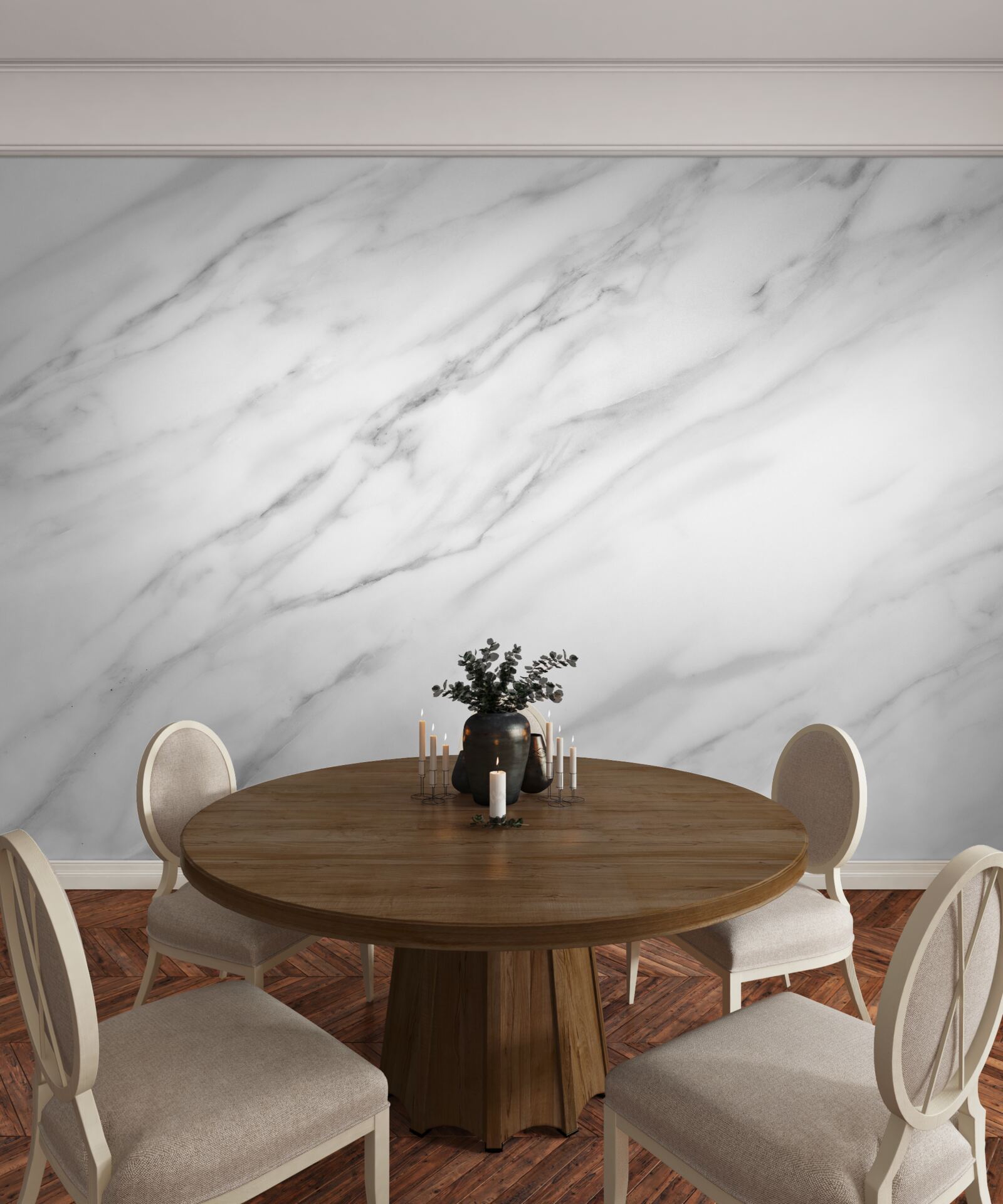 Fototapeta jemná textúra na svetlom kameni