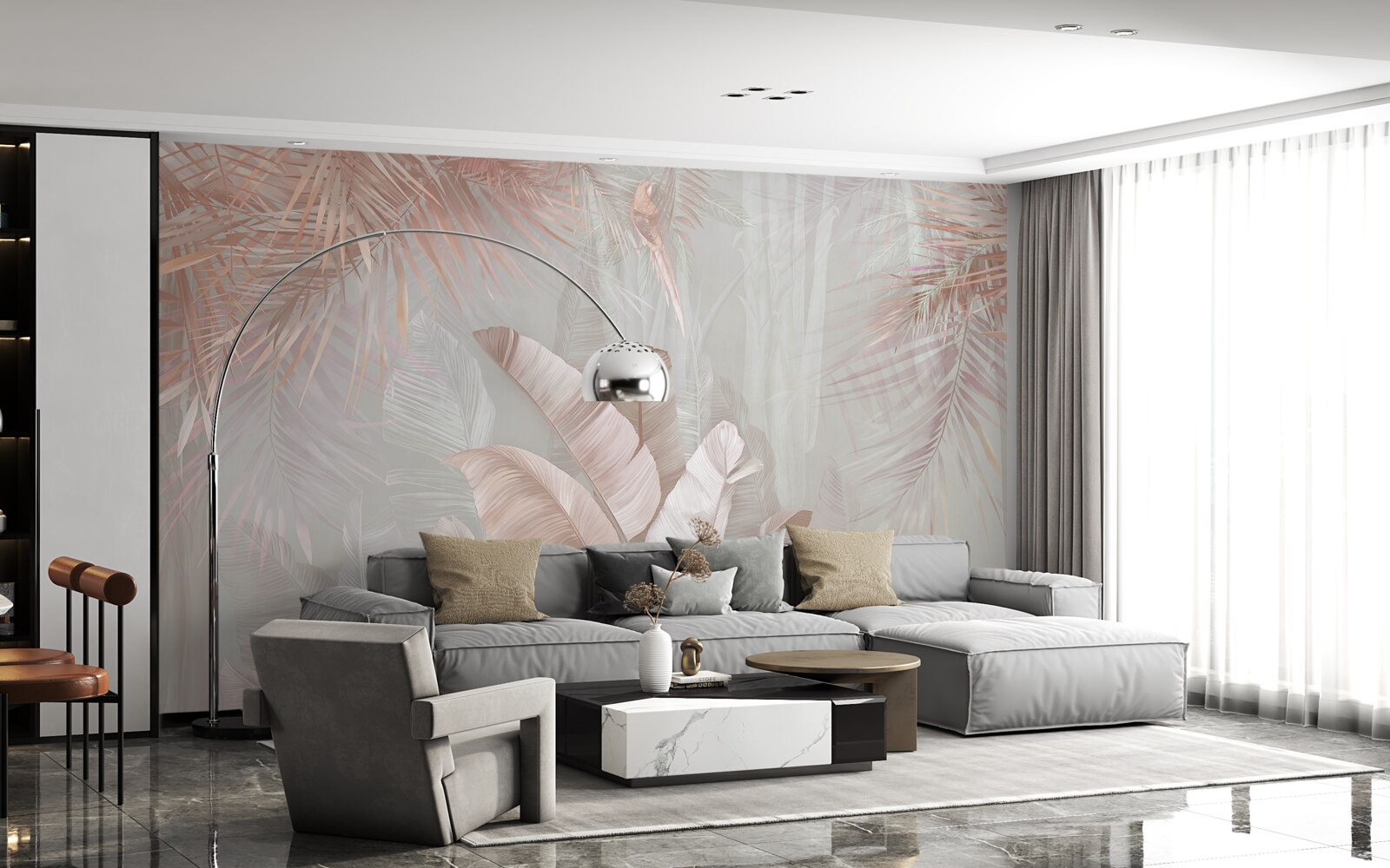 Fototapeta rôzne zlaté listy