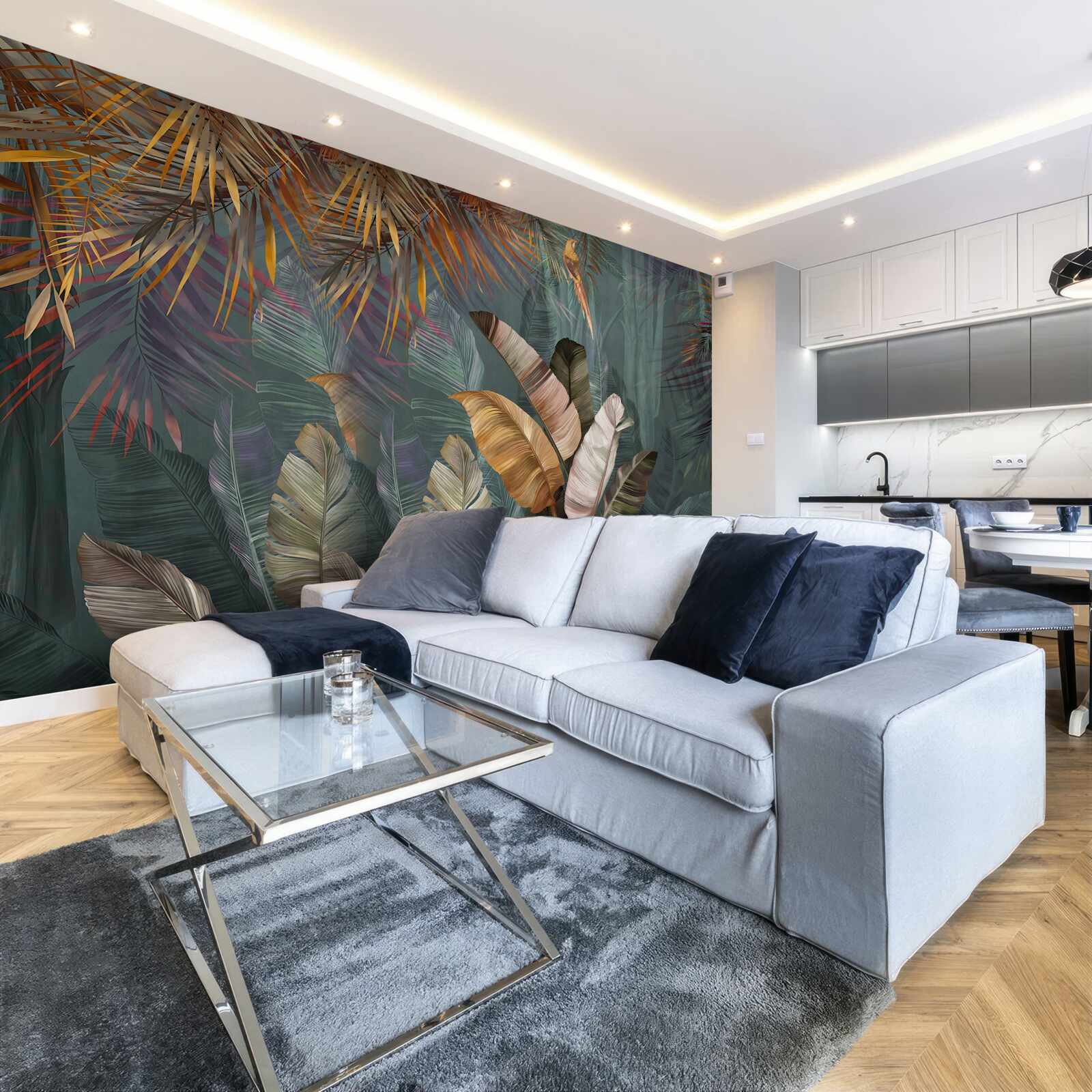 Fototapeta obrovské tropické listy