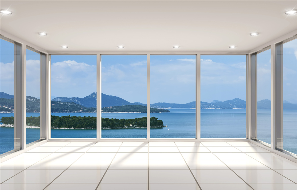 Fototapeta široká panoráma oceánu