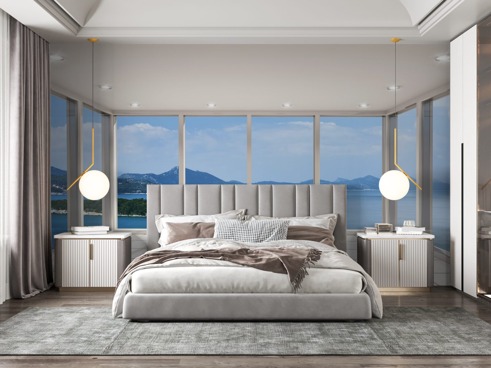 Fototapeta široká panoráma oceánu