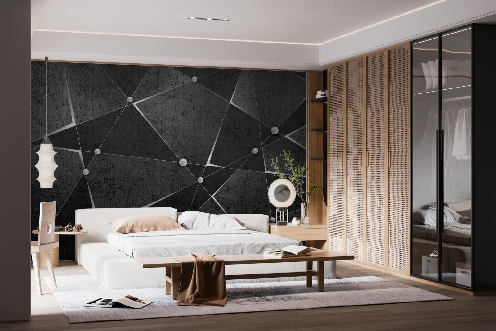 Fototapeta čierne abstraktné video šetriče obrazovky