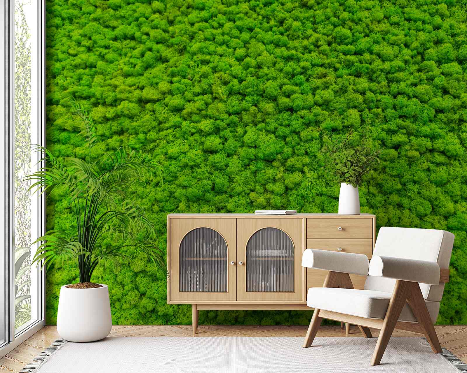 Fototapeta pohľad na zelený list z vysokého bodu