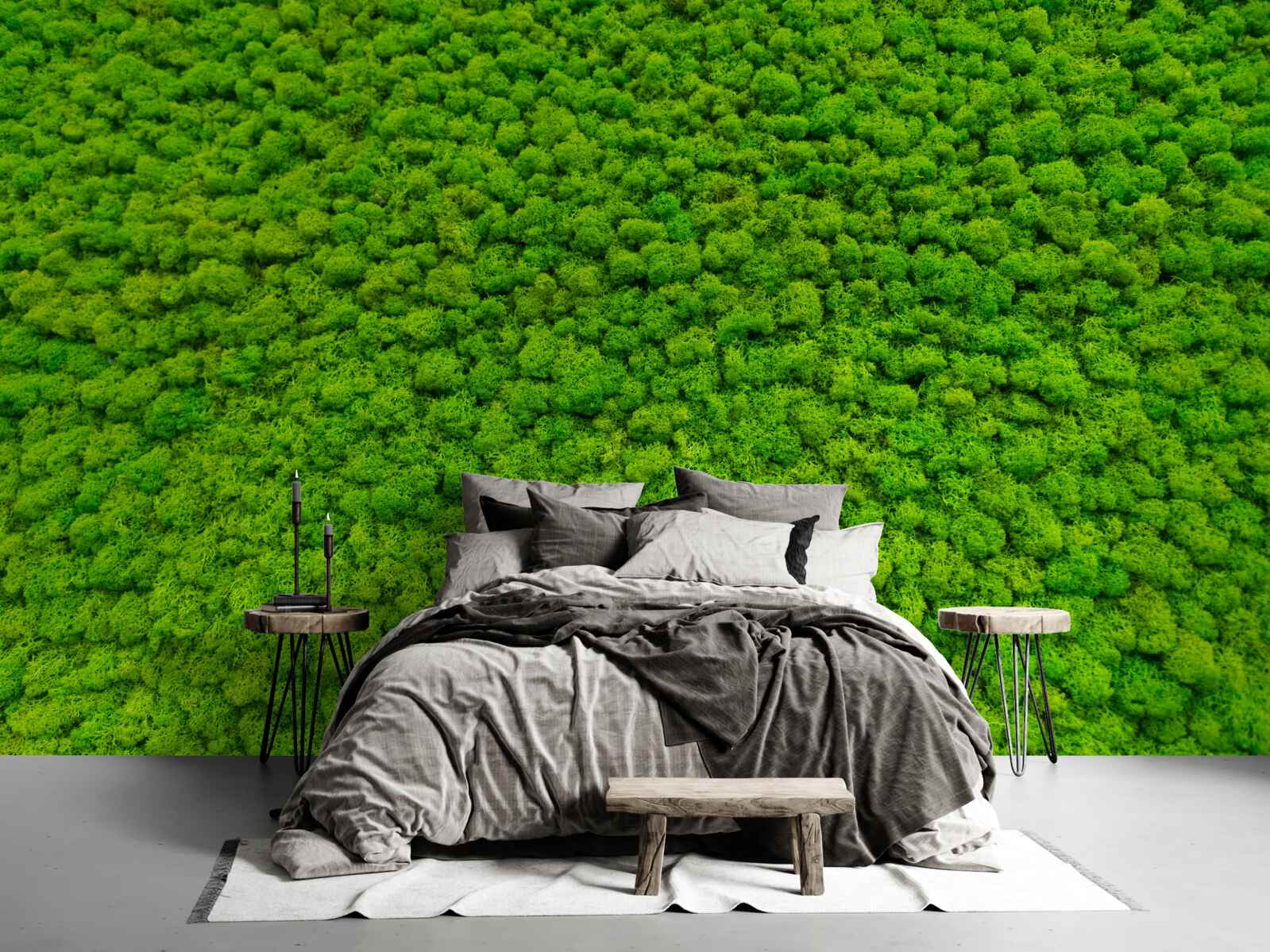 Fototapeta pohľad na zelený list z vysokého bodu