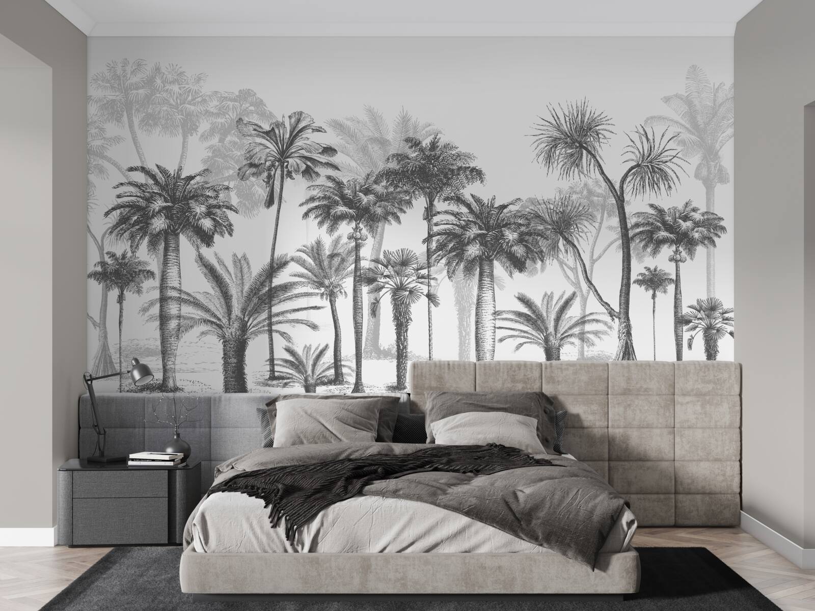 Fototapeta vektorová grafika palma