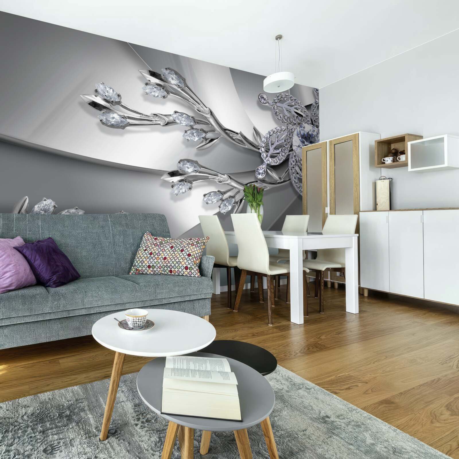 Fototapeta púčik a konáre z kameňov