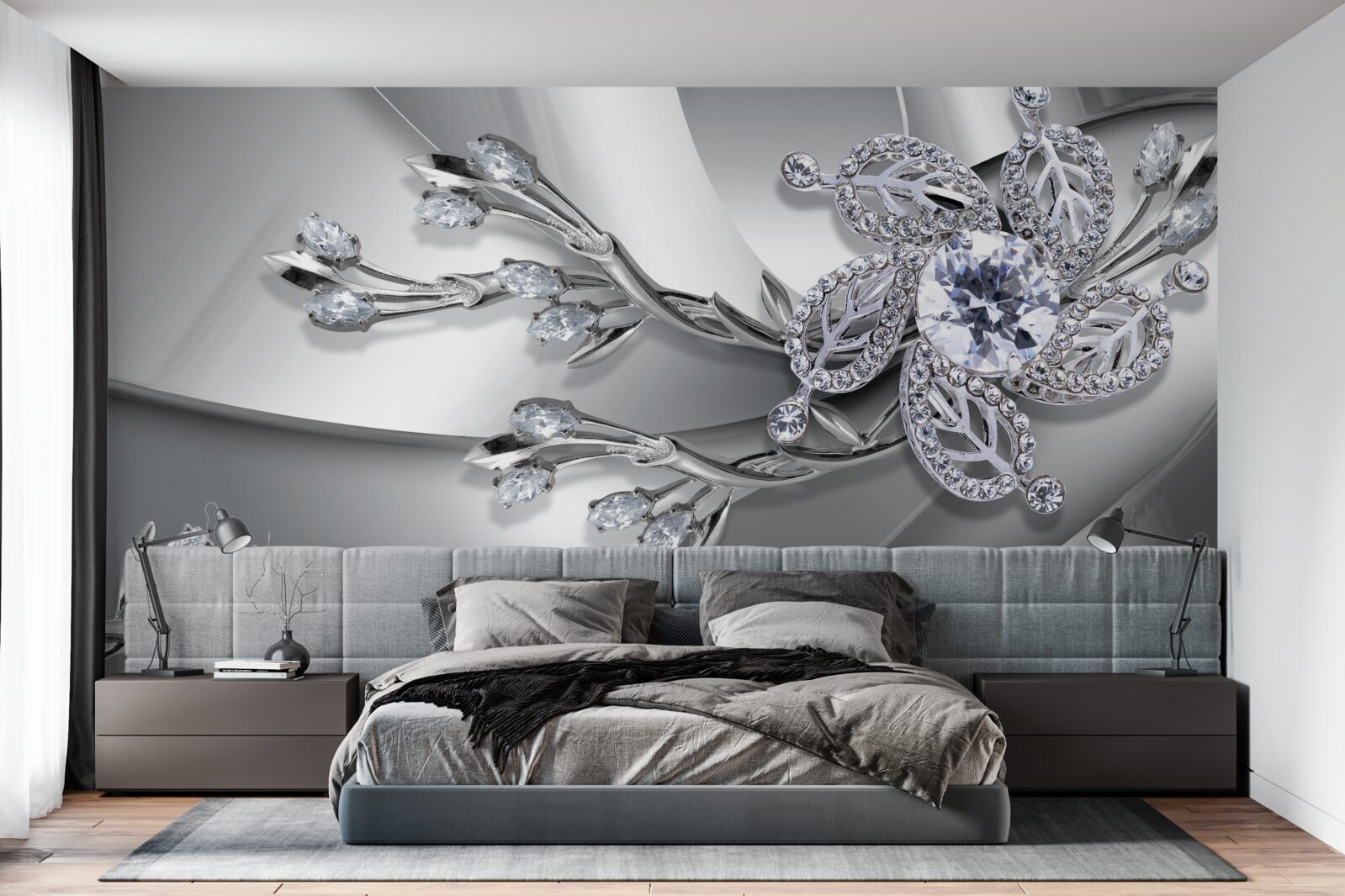 Fototapeta púčik a konáre z kameňov