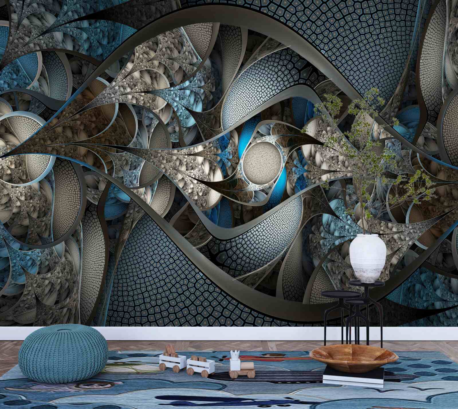 Fototapeta extravagantné abstraktné pozadie