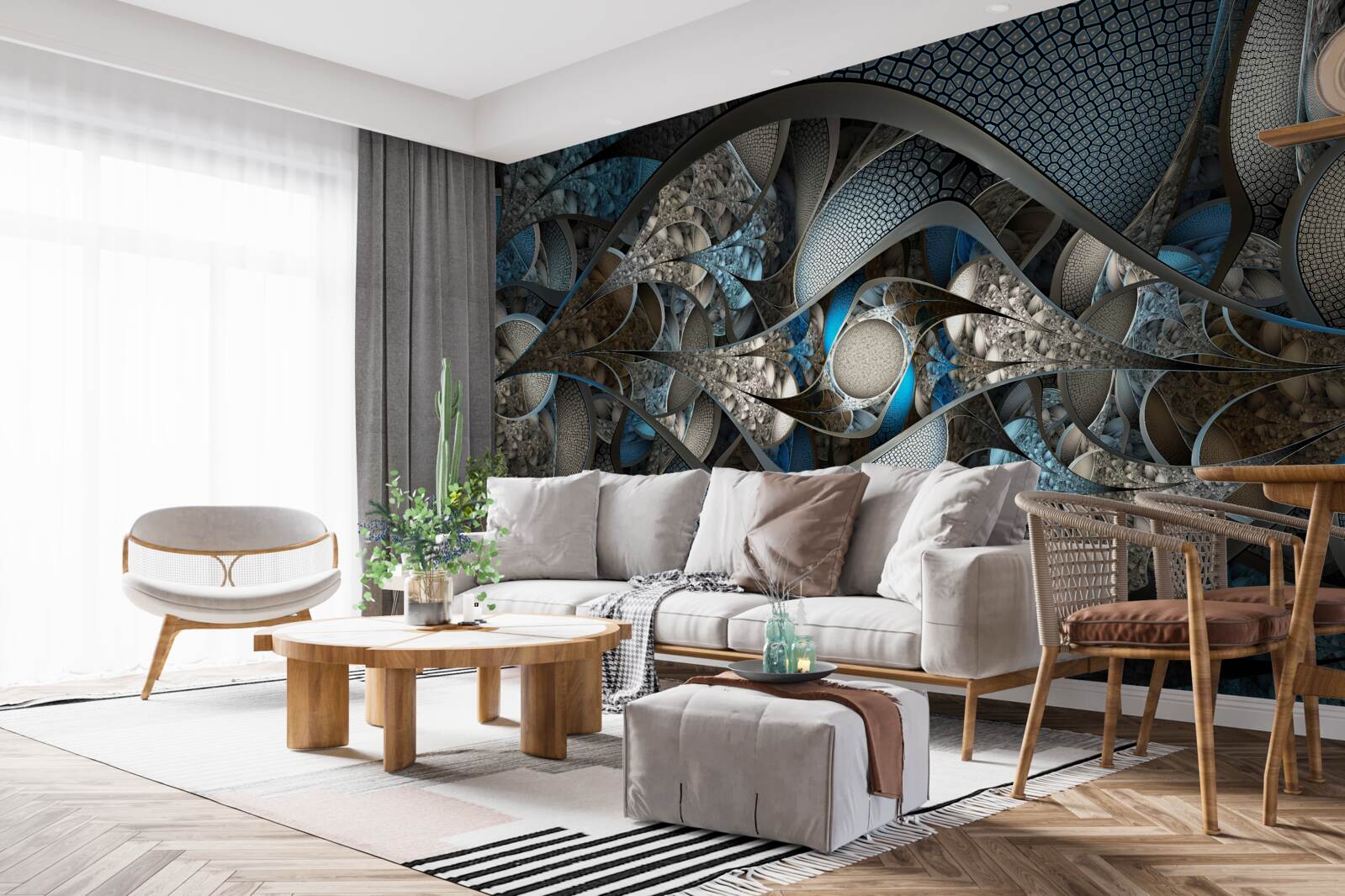 Fototapeta extravagantné abstraktné pozadie