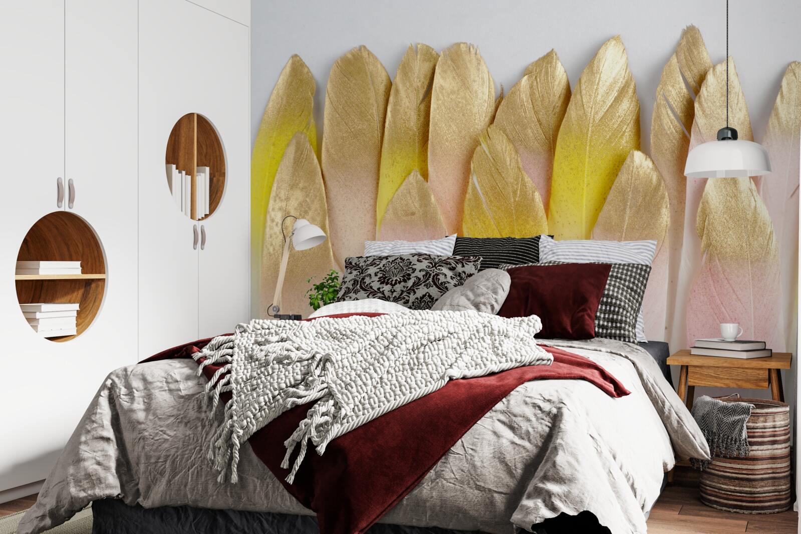 Fototapeta dlhé gradientné perie