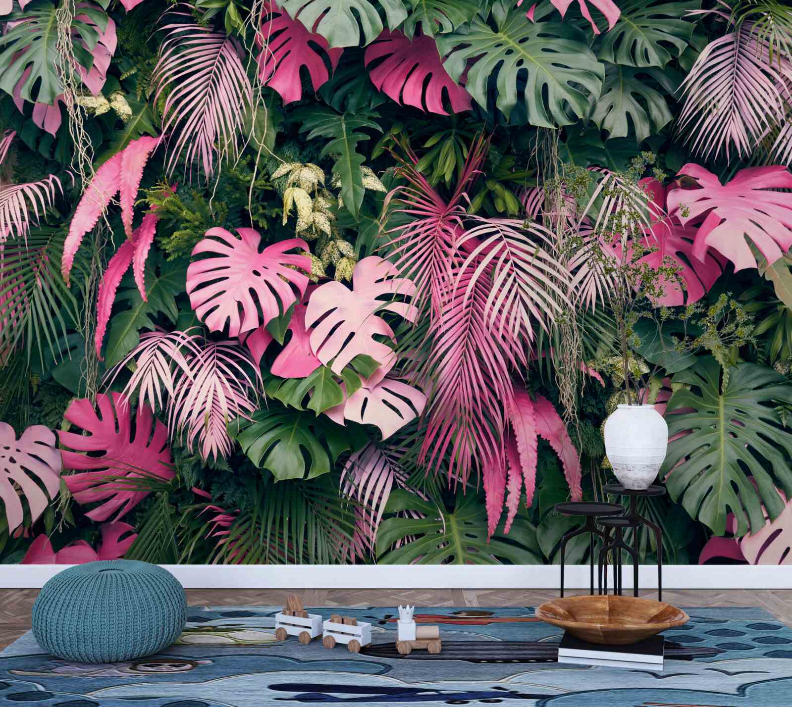 Fototapeta výbuch tropickej flóry