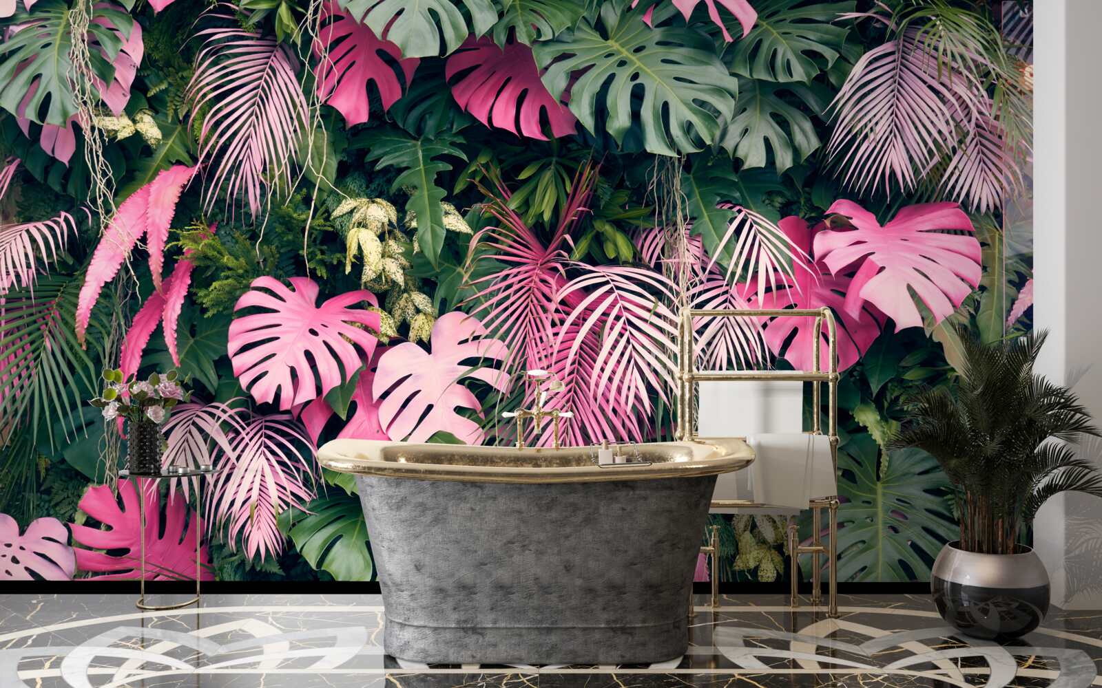 Fototapeta výbuch tropickej flóry