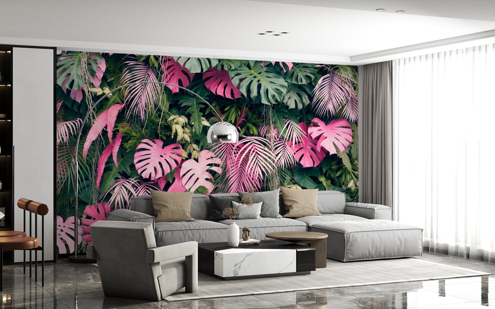 Fototapeta výbuch tropickej flóry