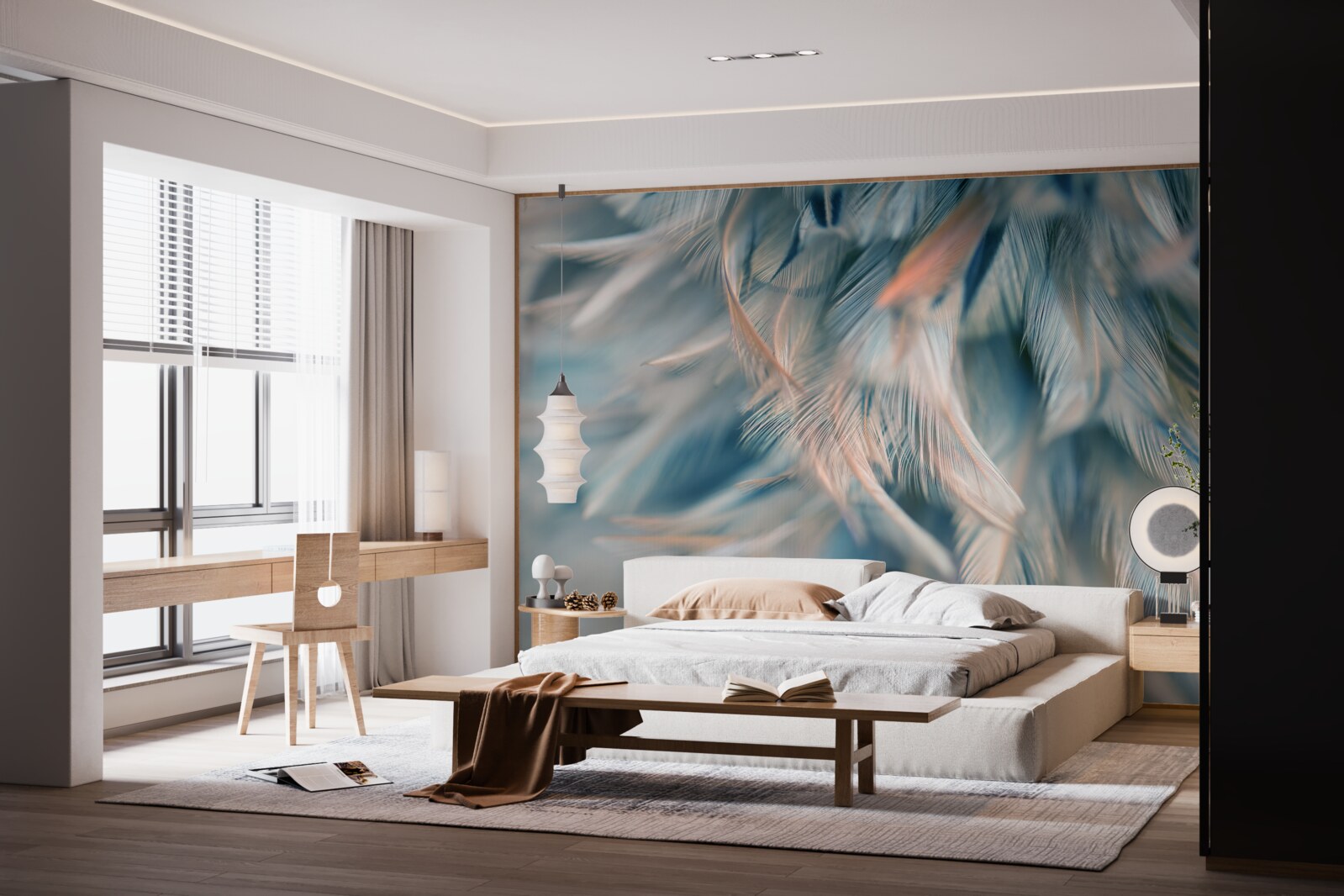 Fototapeta mäkké pozadie vyrobené z rôznych pierok