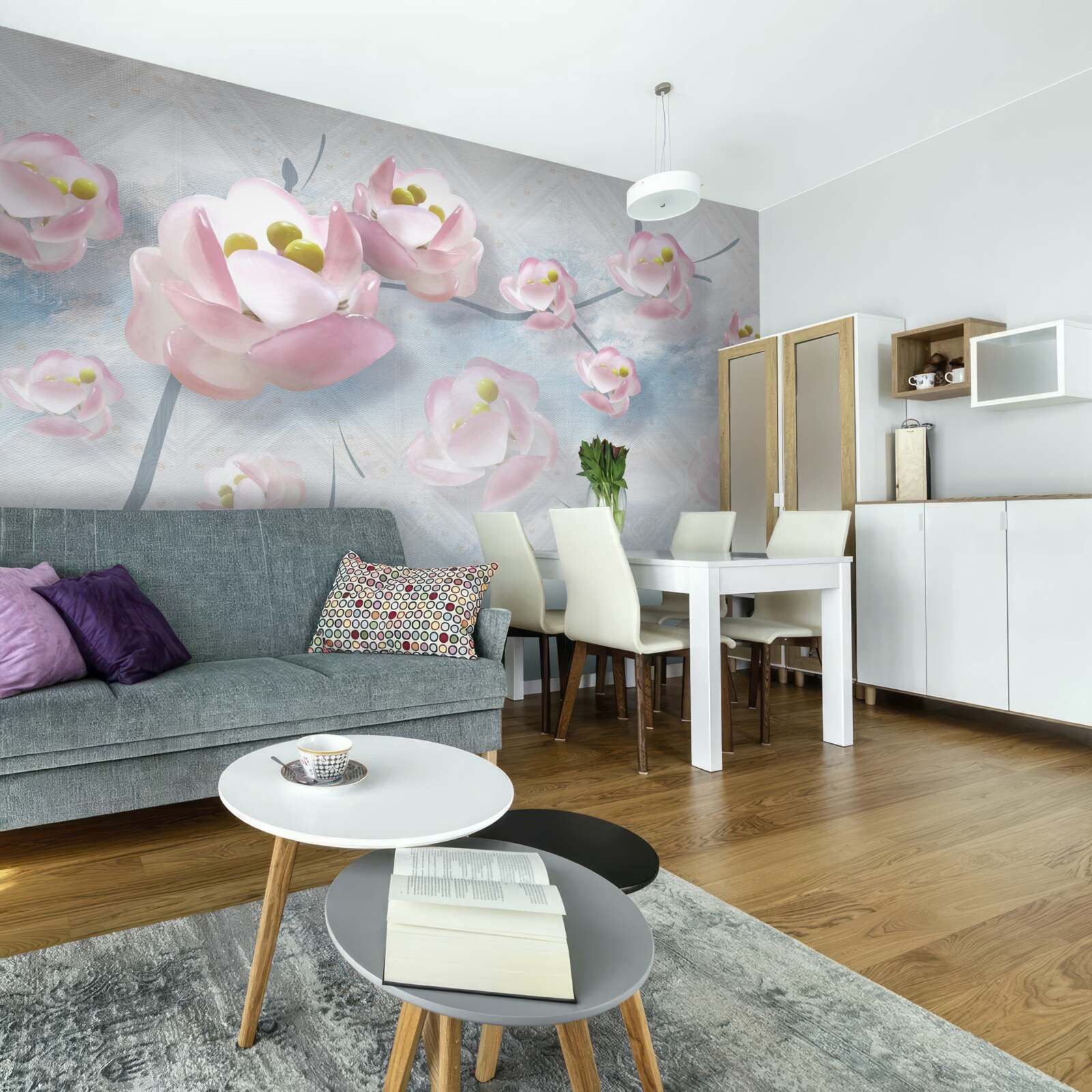 Fototapeta jemné púčiky nad životodarnými prvkami