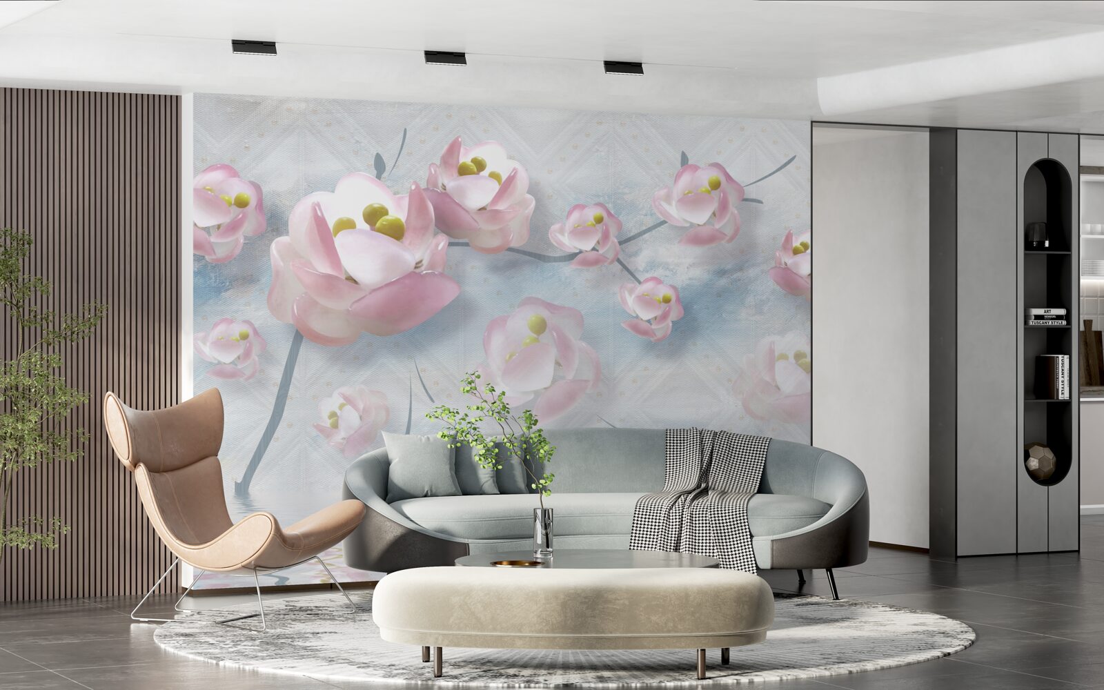 Fototapeta jemné púčiky nad životodarnými prvkami