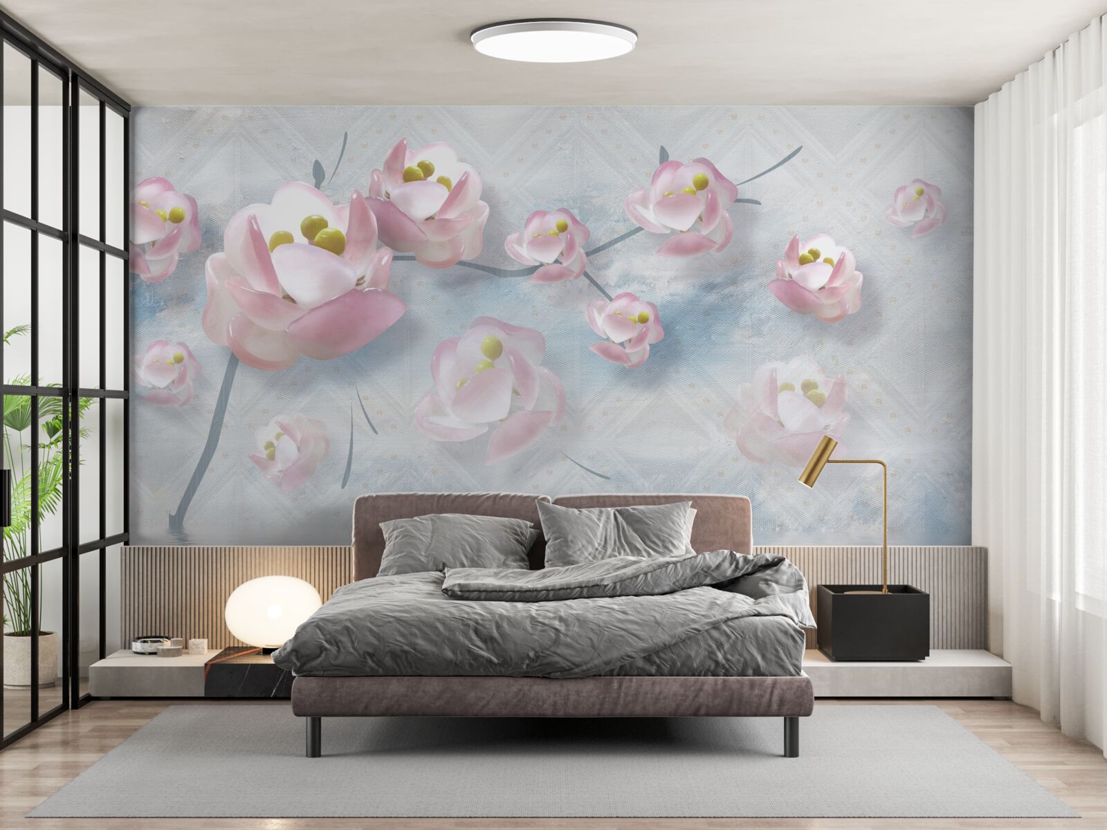 Fototapeta jemné púčiky nad životodarnými prvkami