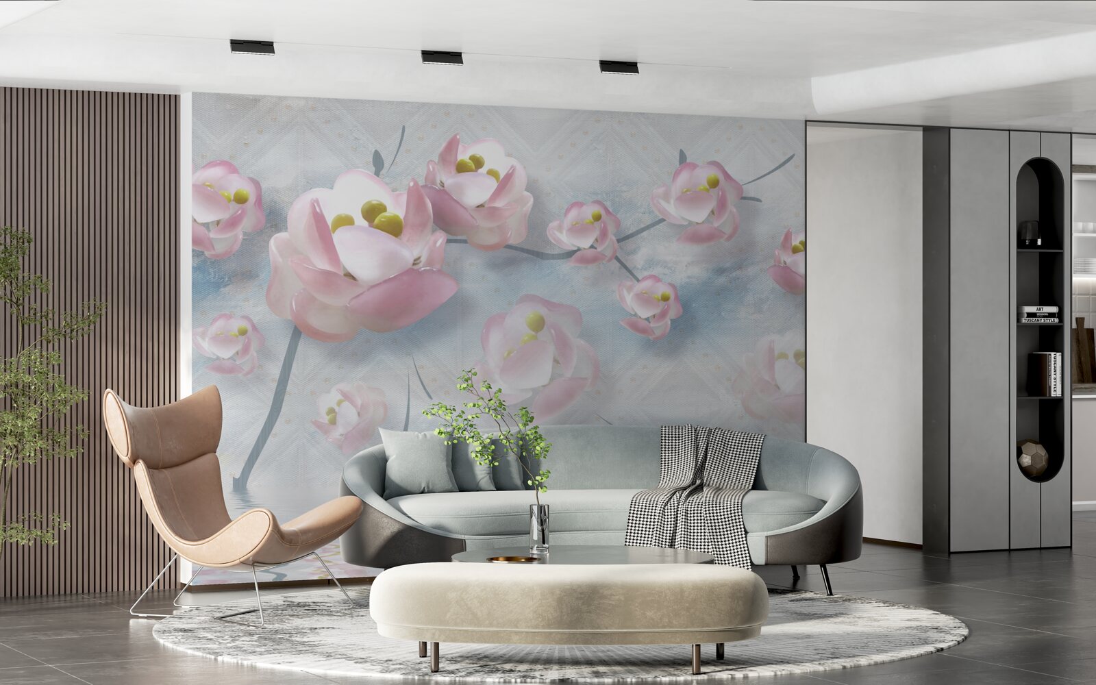 Fototapeta jemné púčiky nad životodarnými prvkami