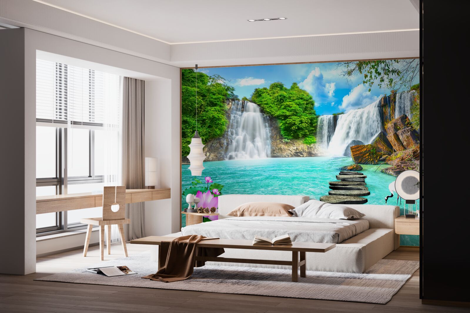 Fototapeta neskutočne krásne vodopády