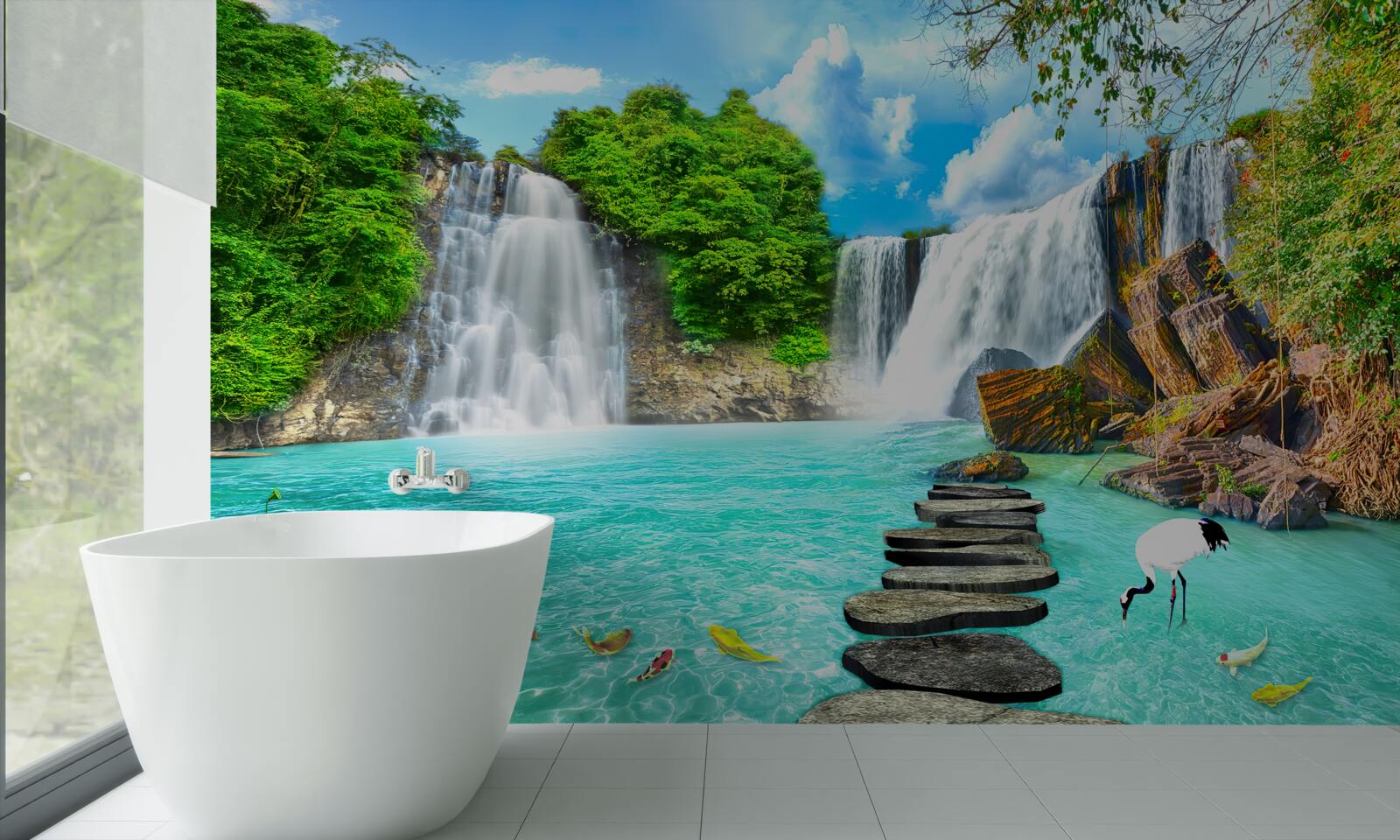 Fototapeta neskutočne krásne vodopády