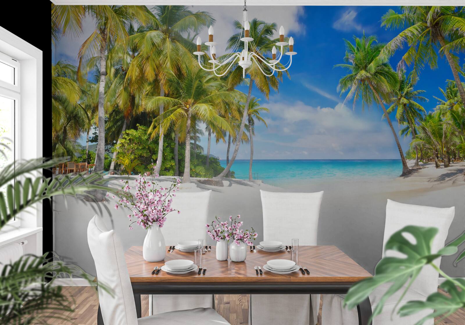 Fototapeta pobrežie oceánu s piesočnatým povrchom