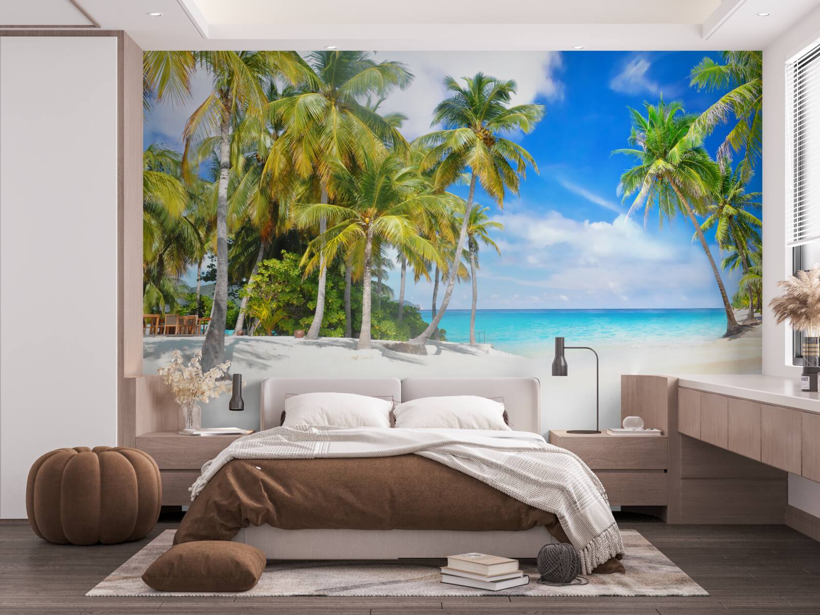 Fototapeta pobrežie oceánu s piesočnatým povrchom