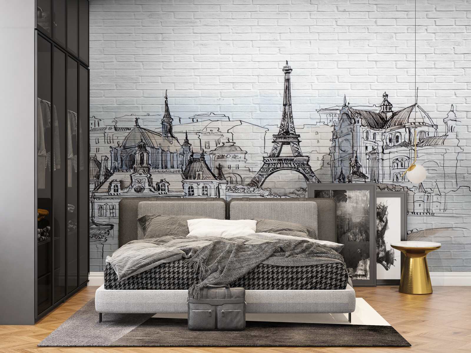 Fototapeta Na fotografii sú pamiatky Paríža