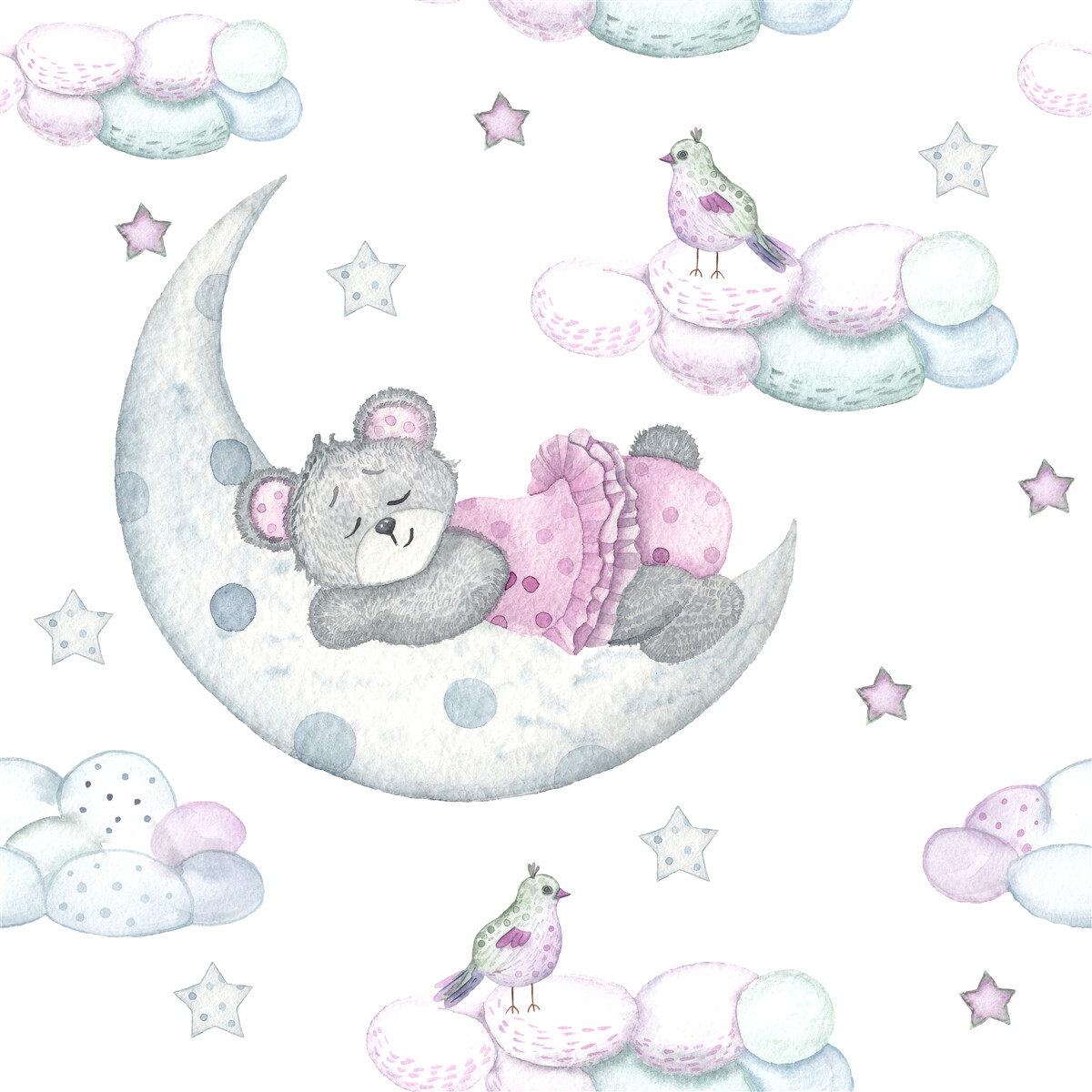 Fototapeta Na satelite Zeme drieme medveď