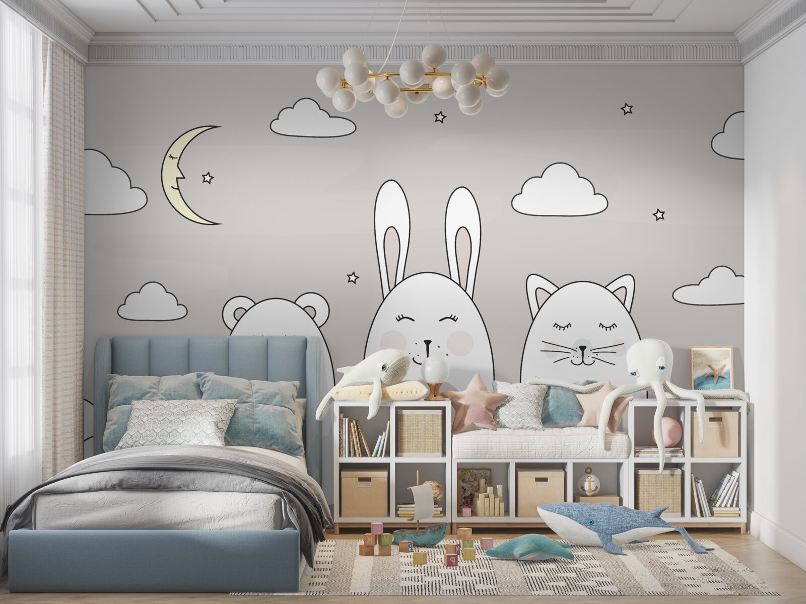 Fototapeta Roztomilé zvieratká zaspávajú