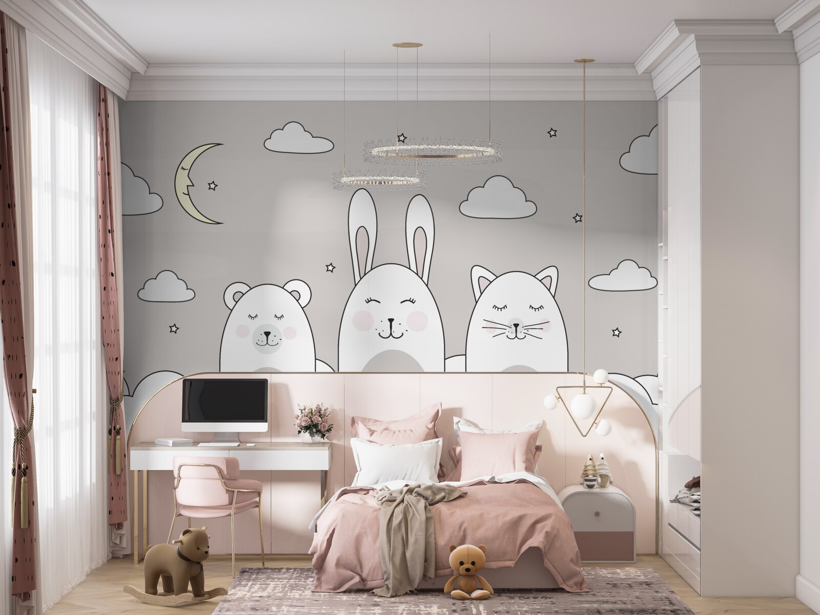 Fototapeta Roztomilé zvieratká zaspávajú