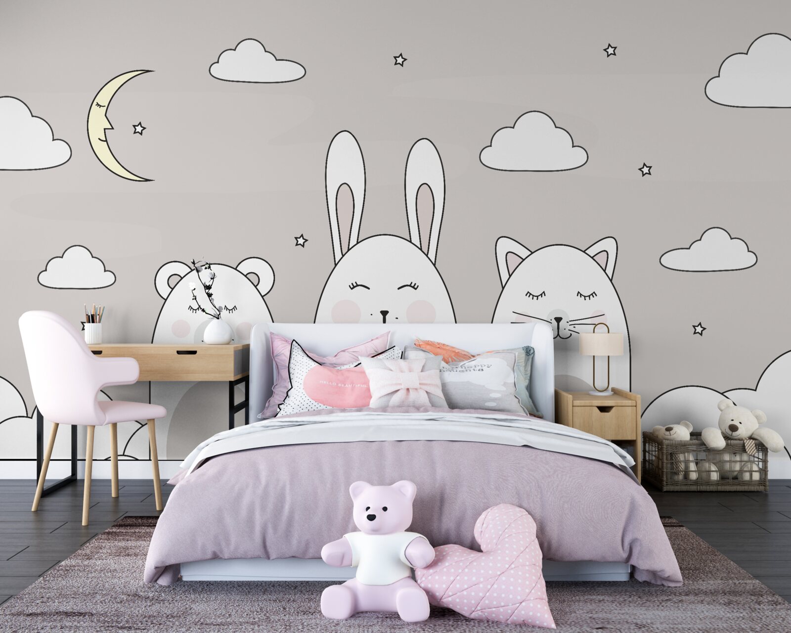 Fototapeta Roztomilé zvieratká zaspávajú