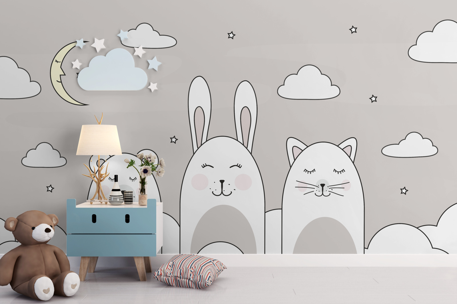 Fototapeta Roztomilé zvieratká zaspávajú