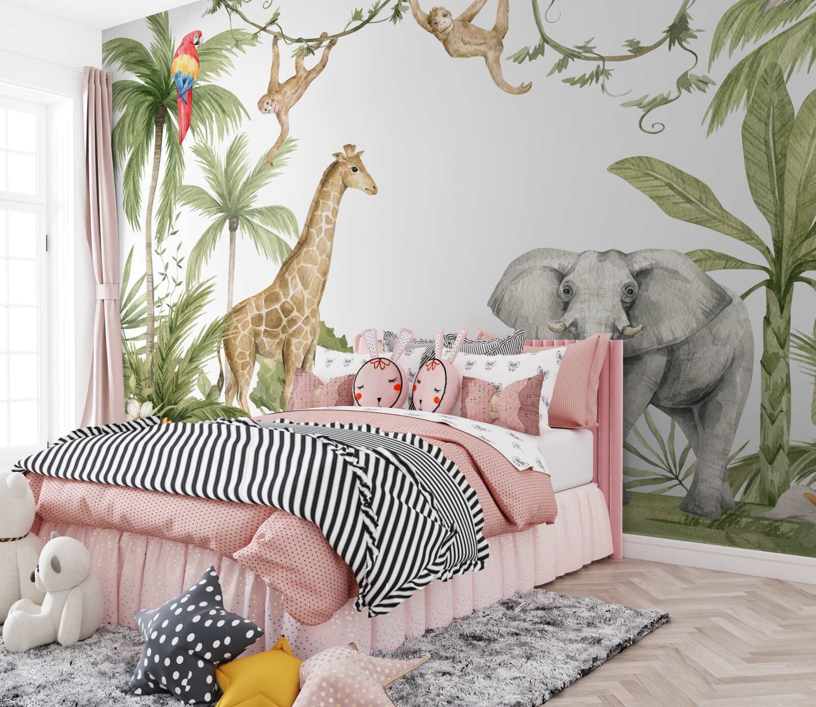 Fototapeta zvieratá v tropickom lese