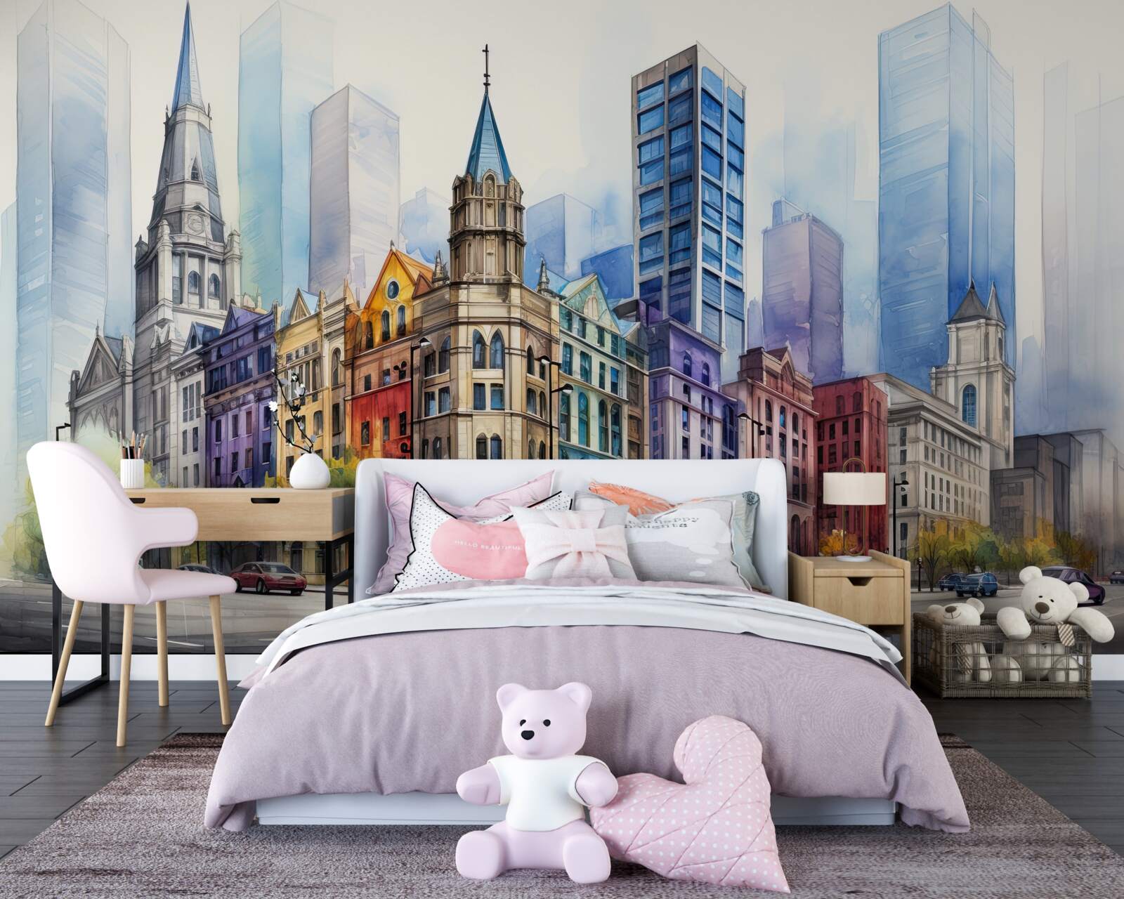 Fototapeta ulica je nakreslená neskutočne krásne