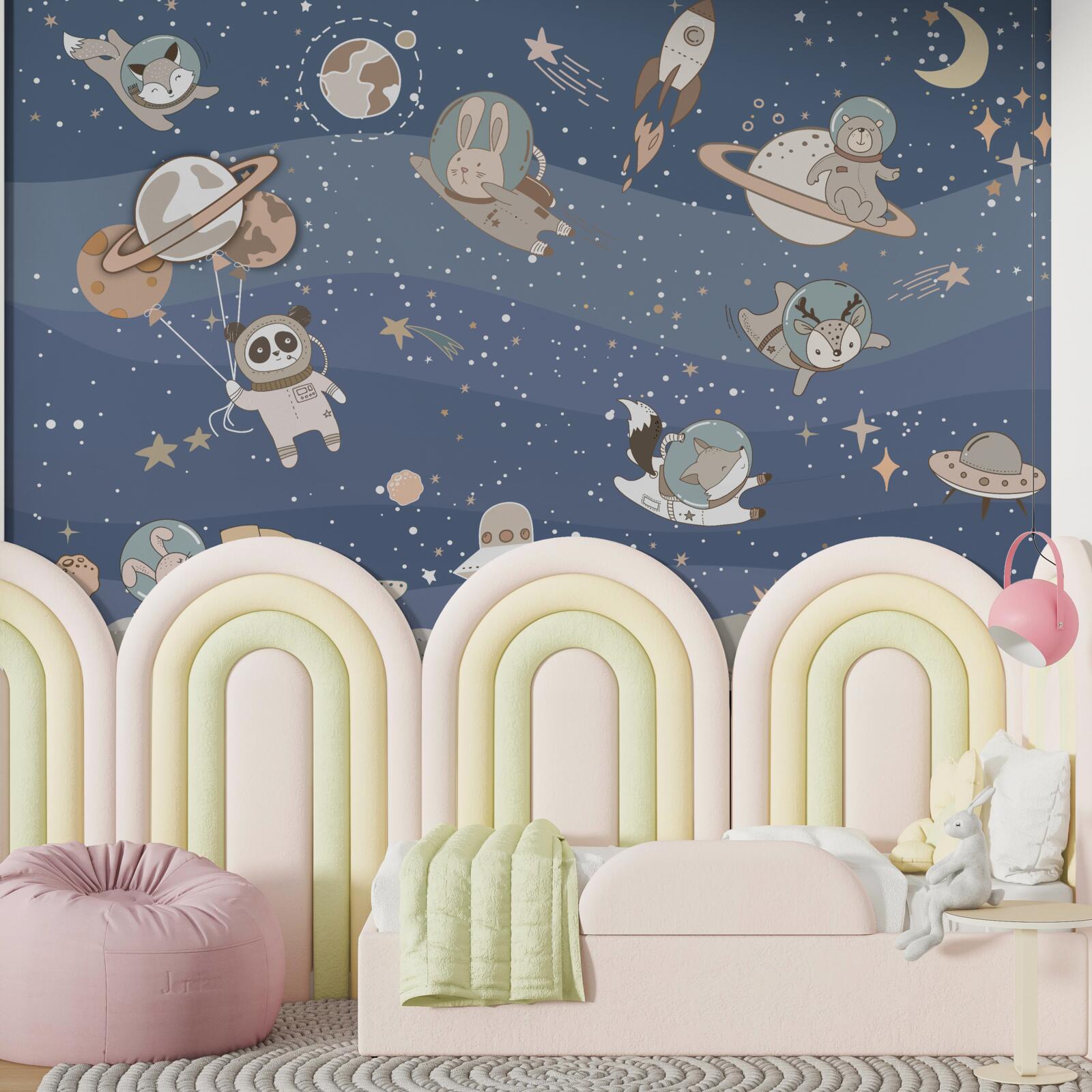 Fototapeta rôzne tvory vo vesmíre