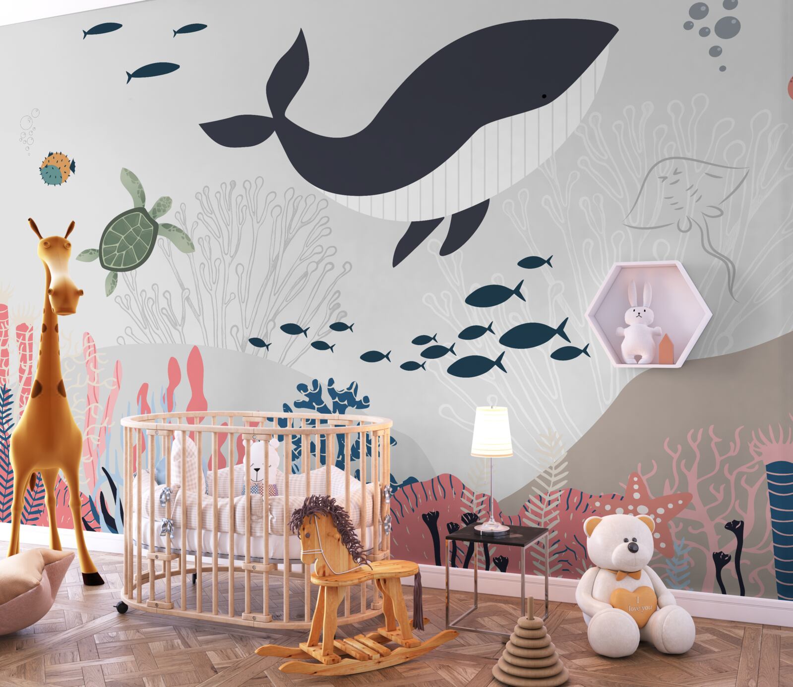 Fototapeta zvieratá žijúce v hlbinách oceánu