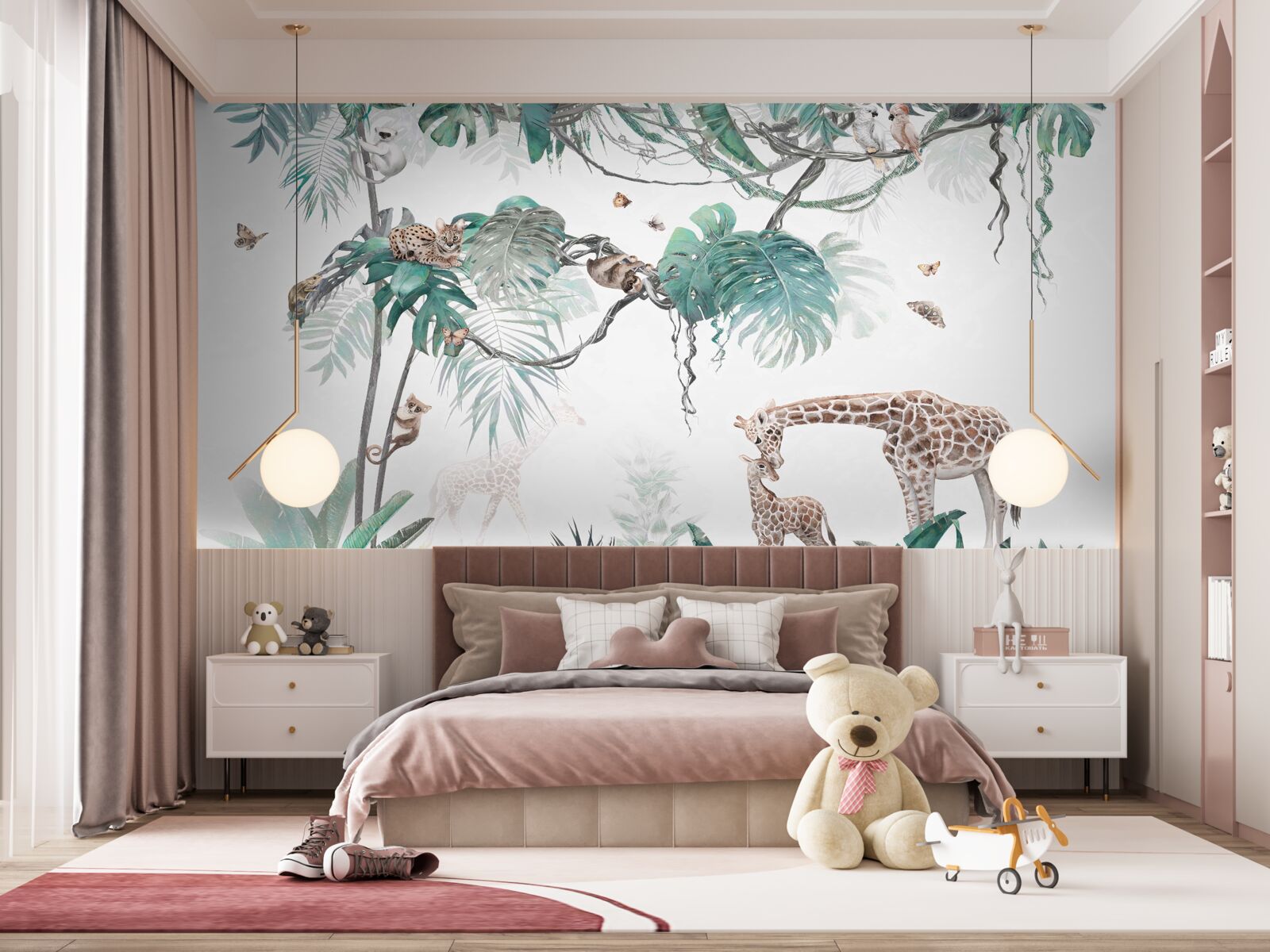 Fototapeta zvieratá trávia svoj voľný čas v lese