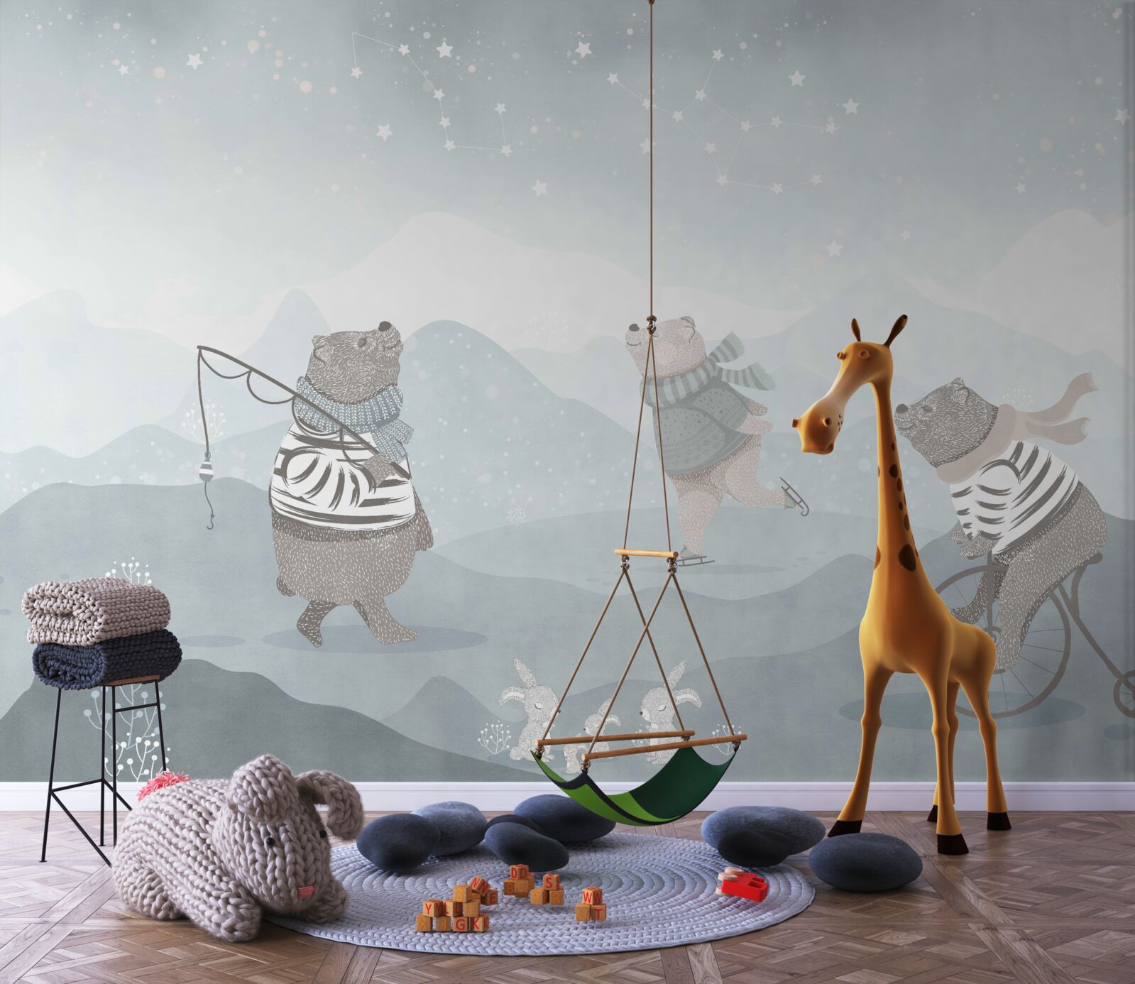 Fototapeta odpočívajúce medvede