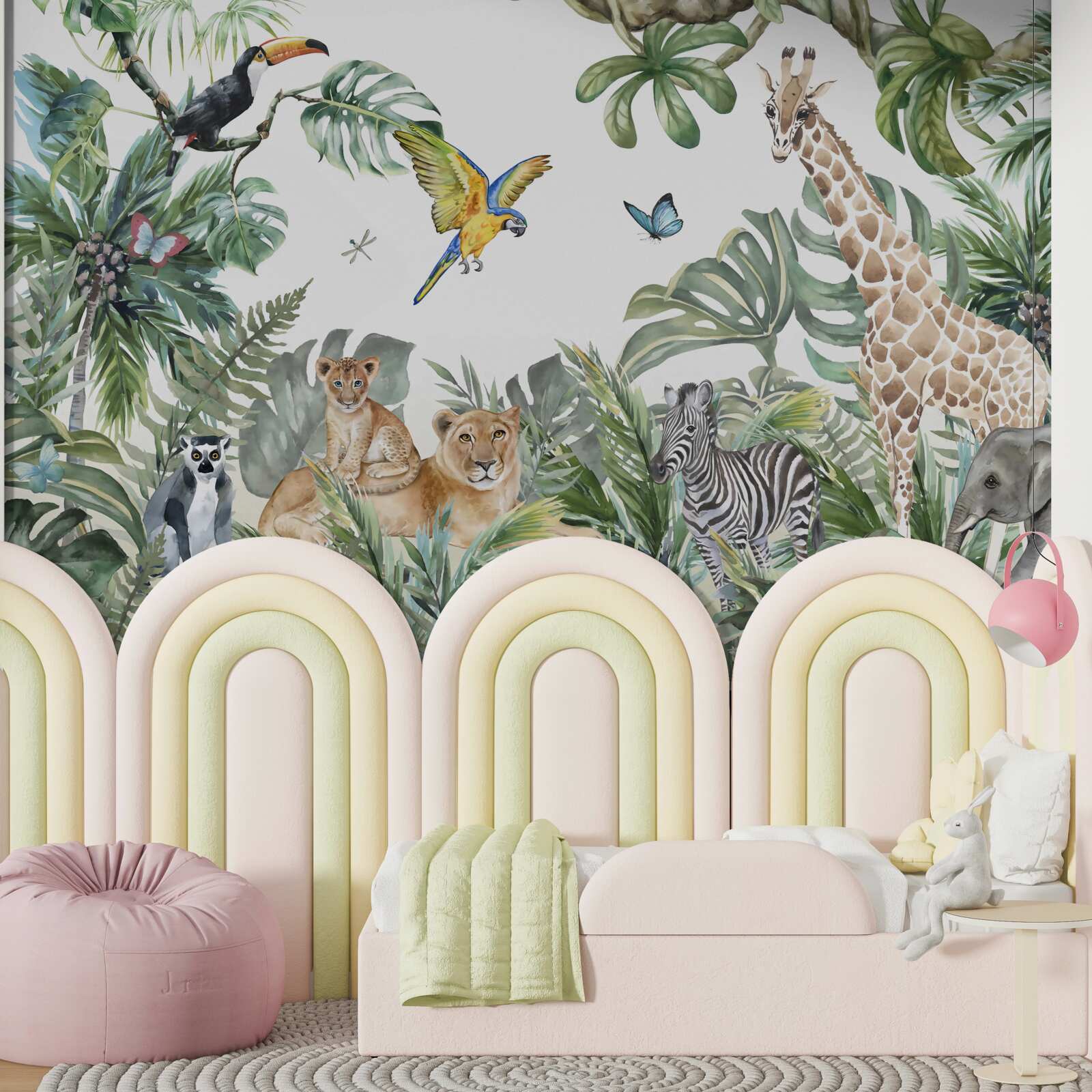 Fototapeta Po trópoch sa túlajú rôzne zvieratá